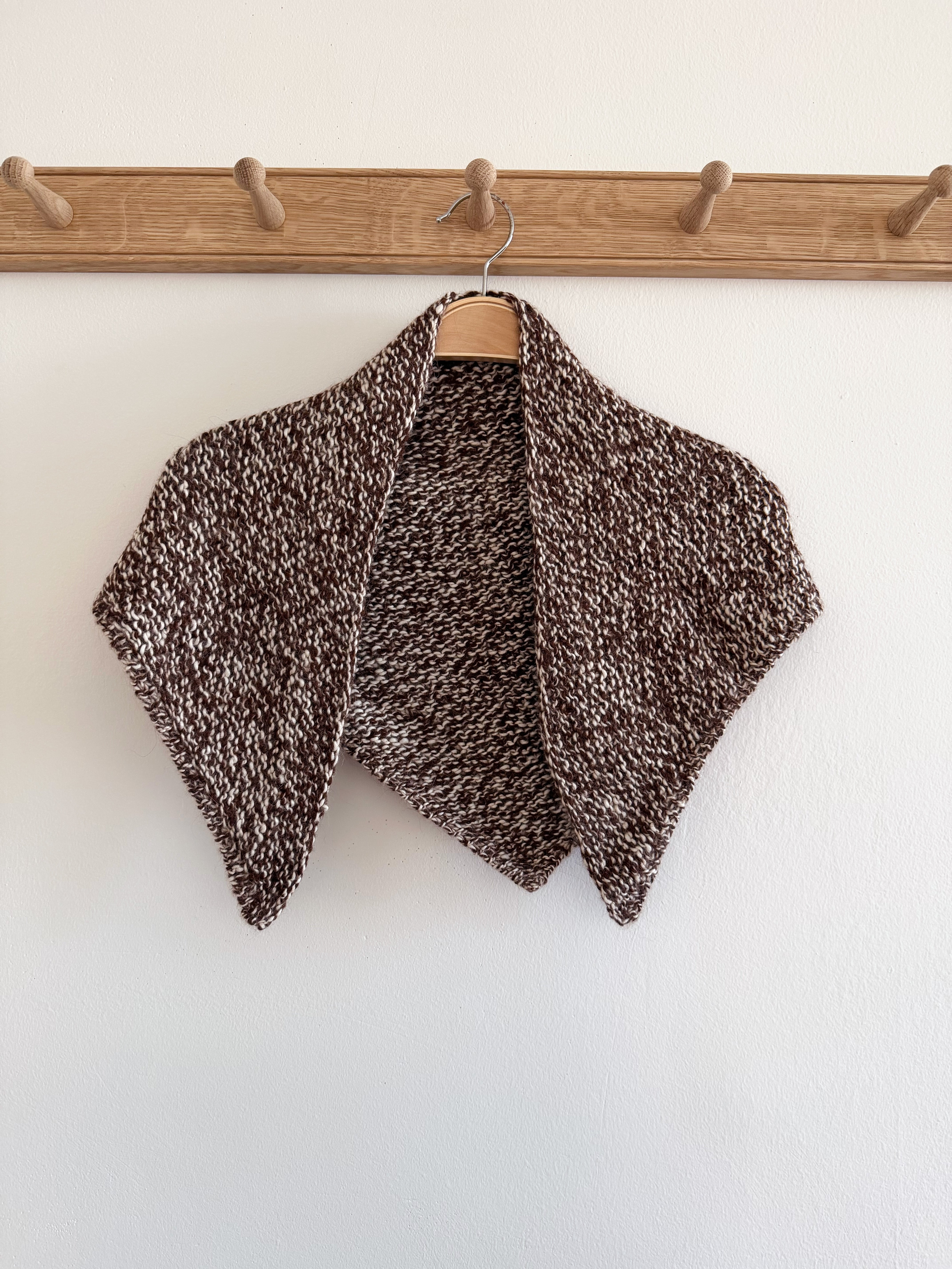 Triangle Scarf : Brindle