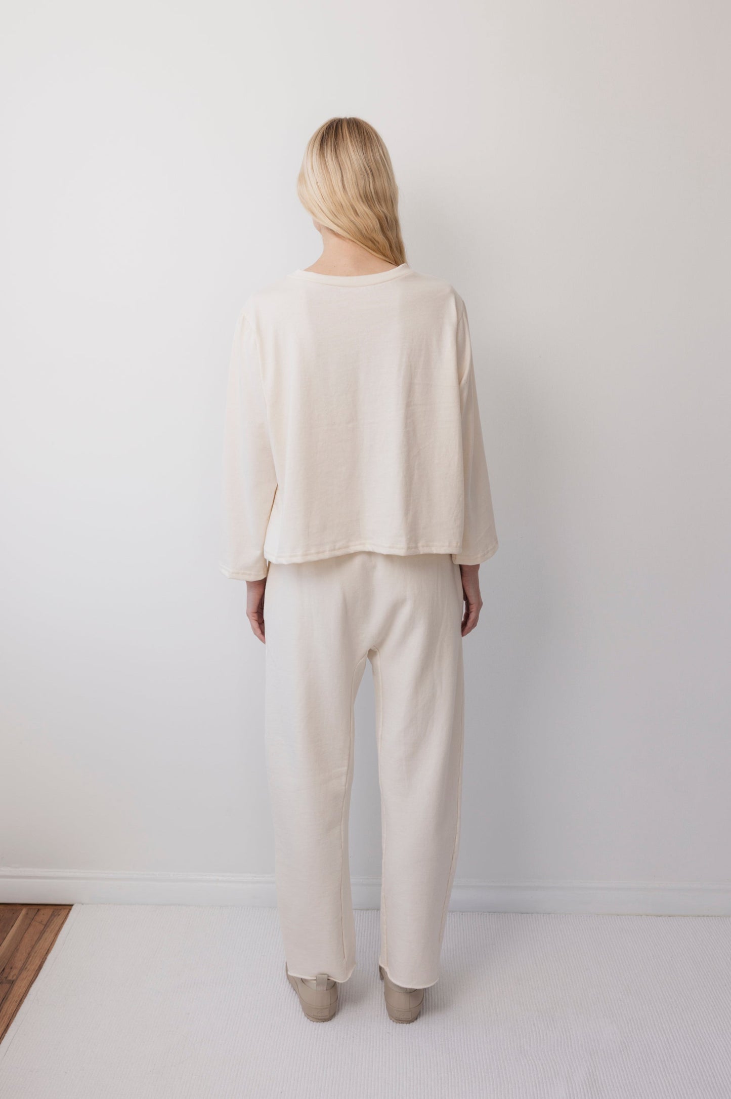 Long Sleeve Tee : Natural