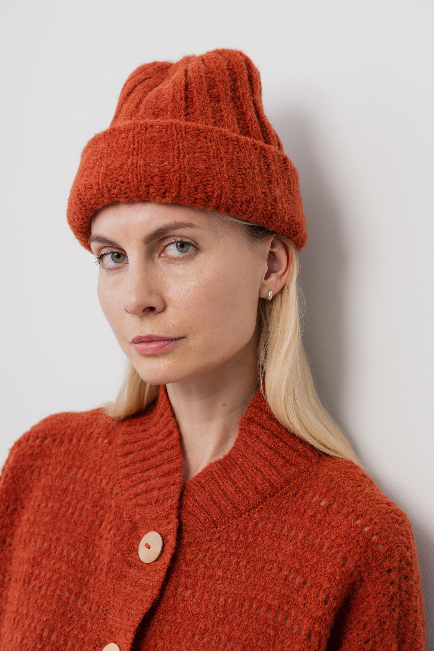Rib Hat : Sienna
