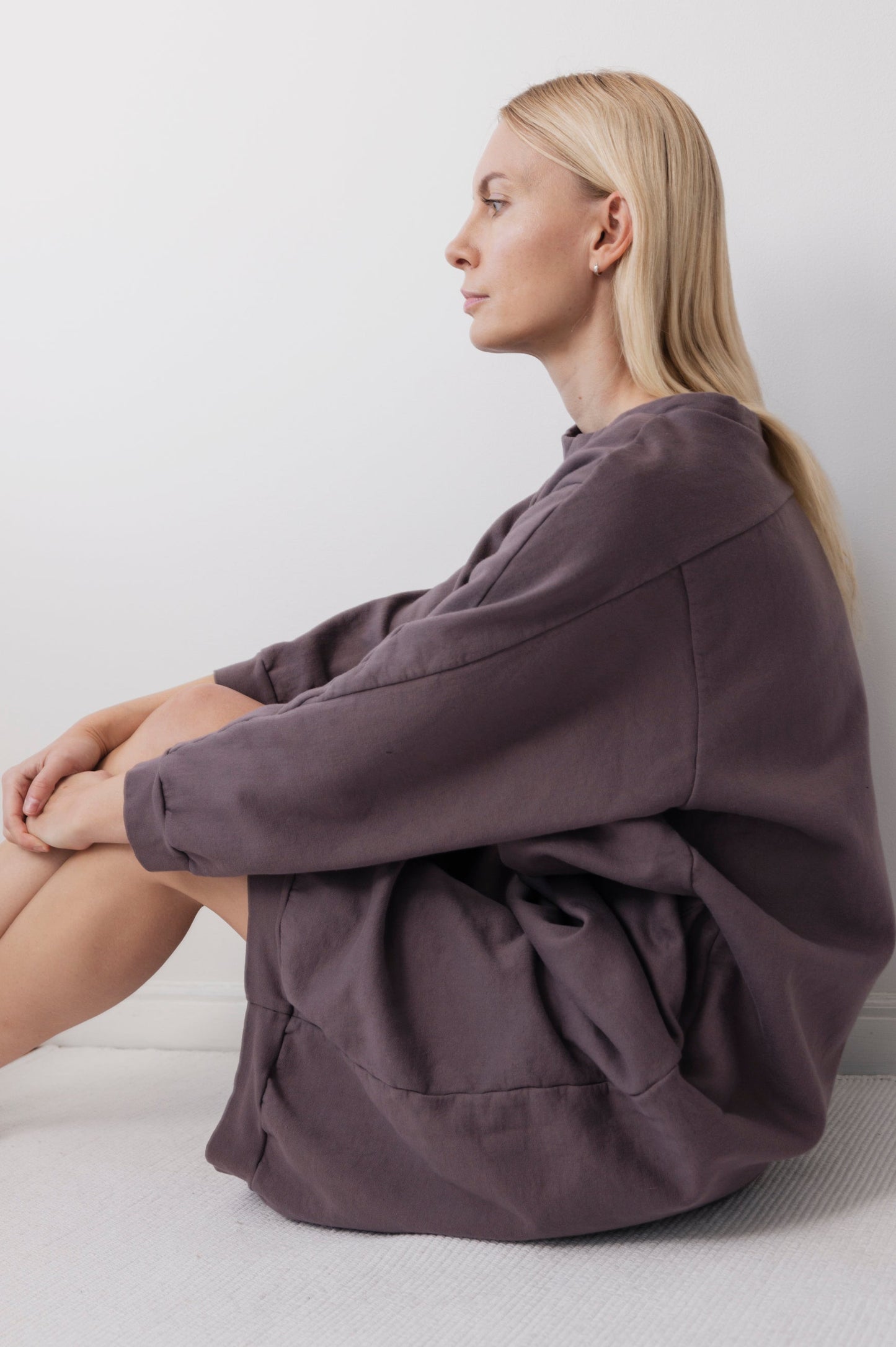 Sweatshirt Dress : Mushroom