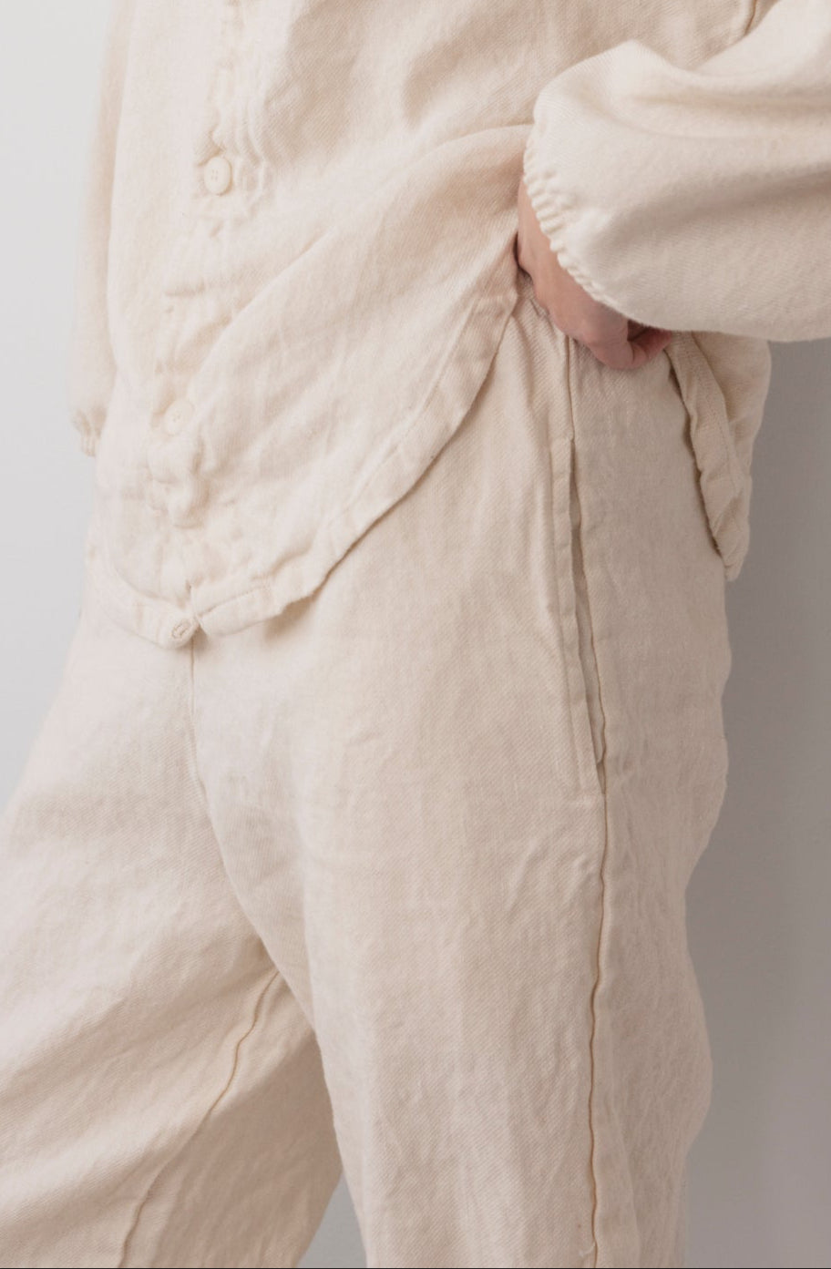 Hemp Pant : Natural