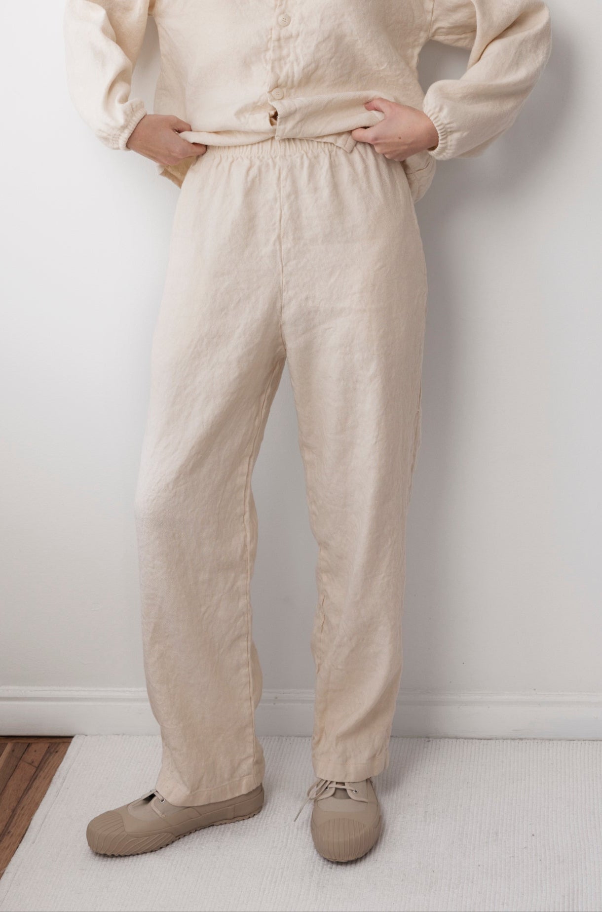 Hemp Pant : Natural – Wol Hide