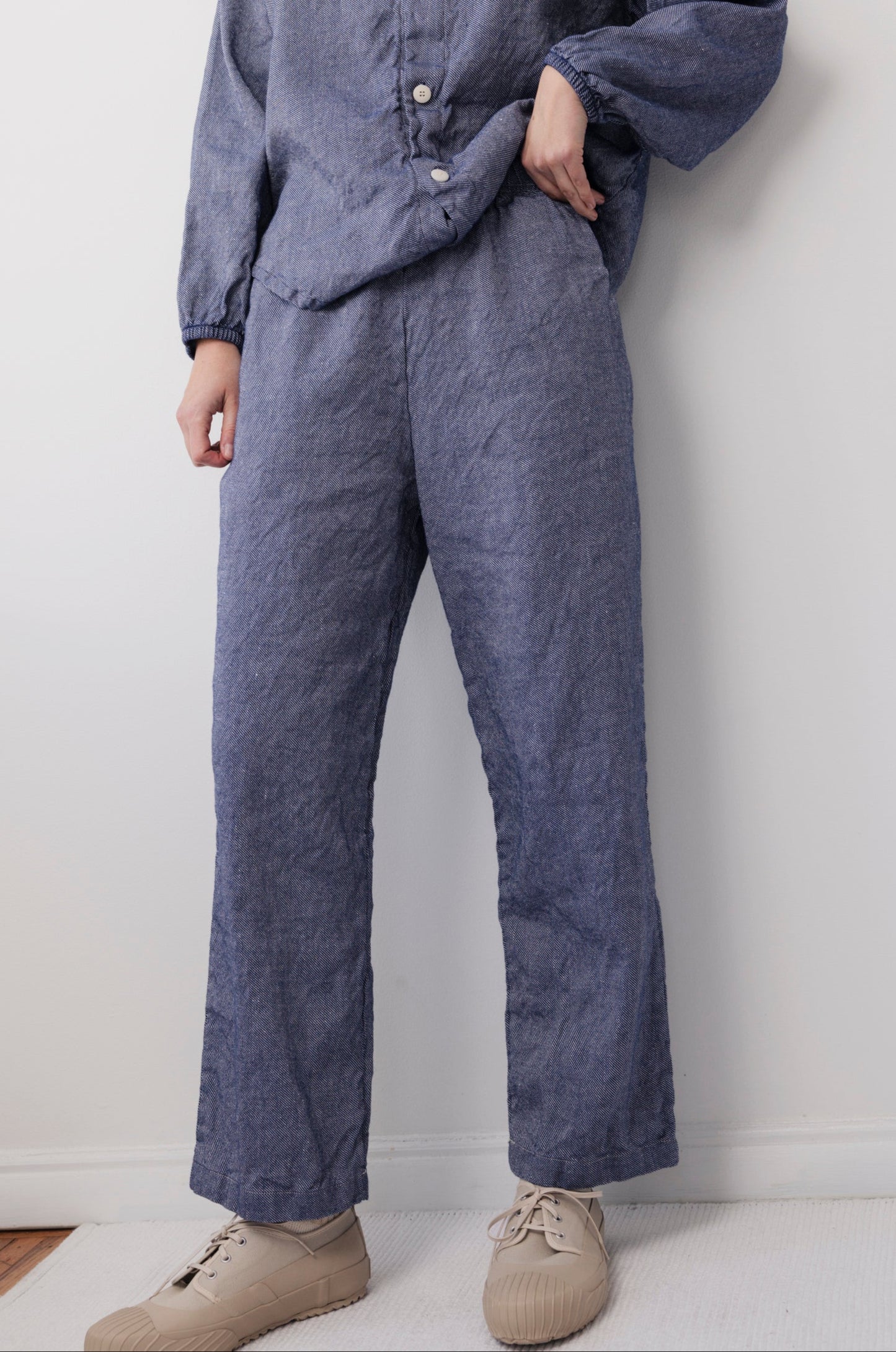 Hemp Pant : Chambray
