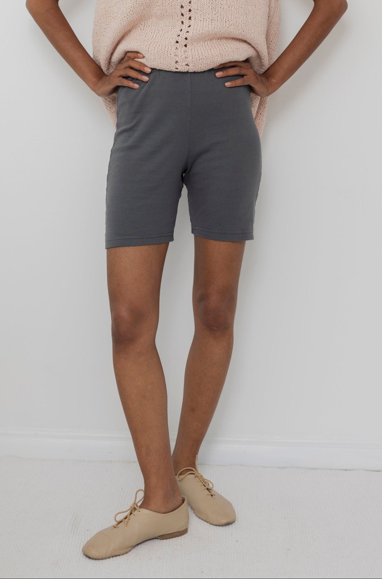 Bike Shorts : Stone