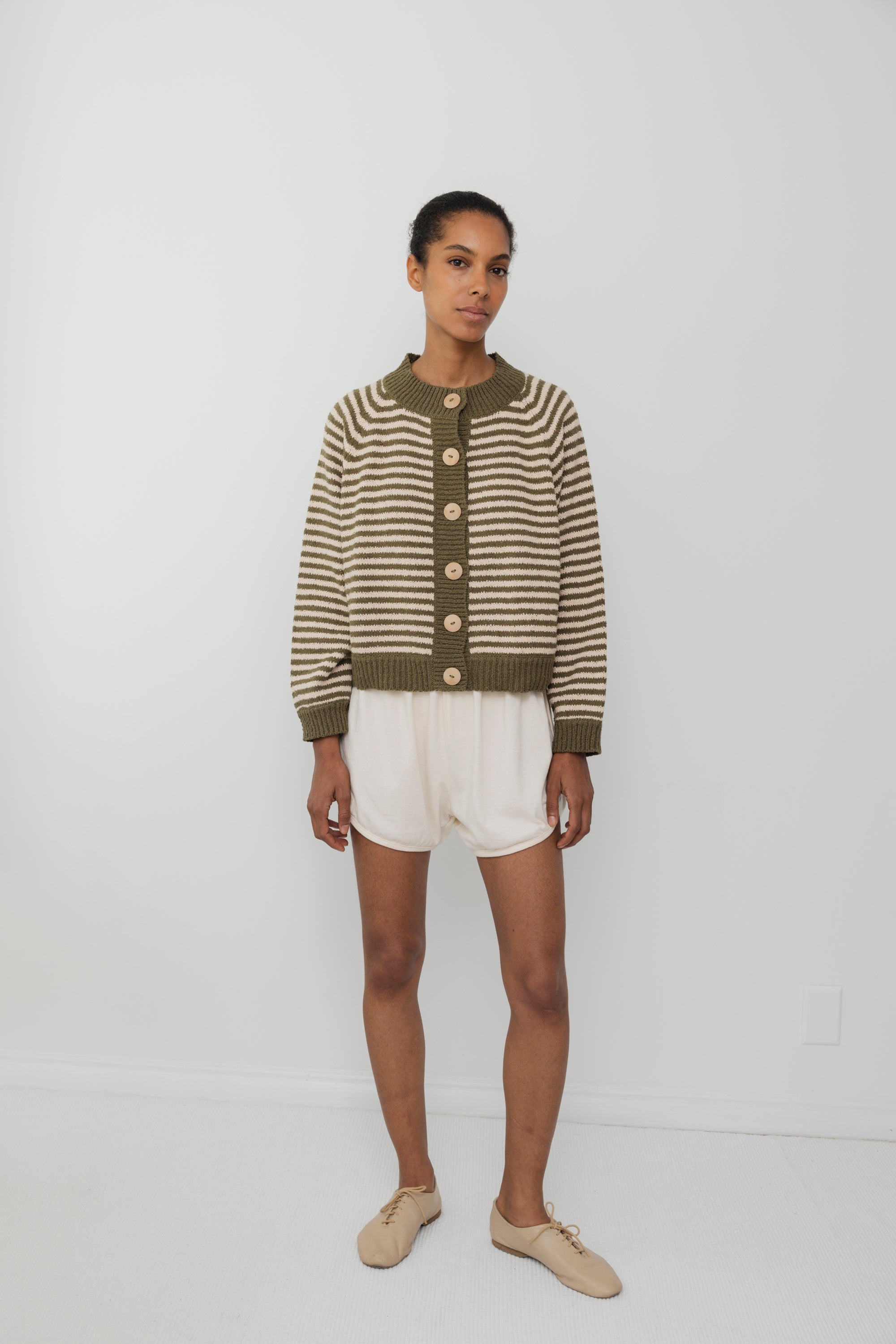 Striped Bomber : Olive