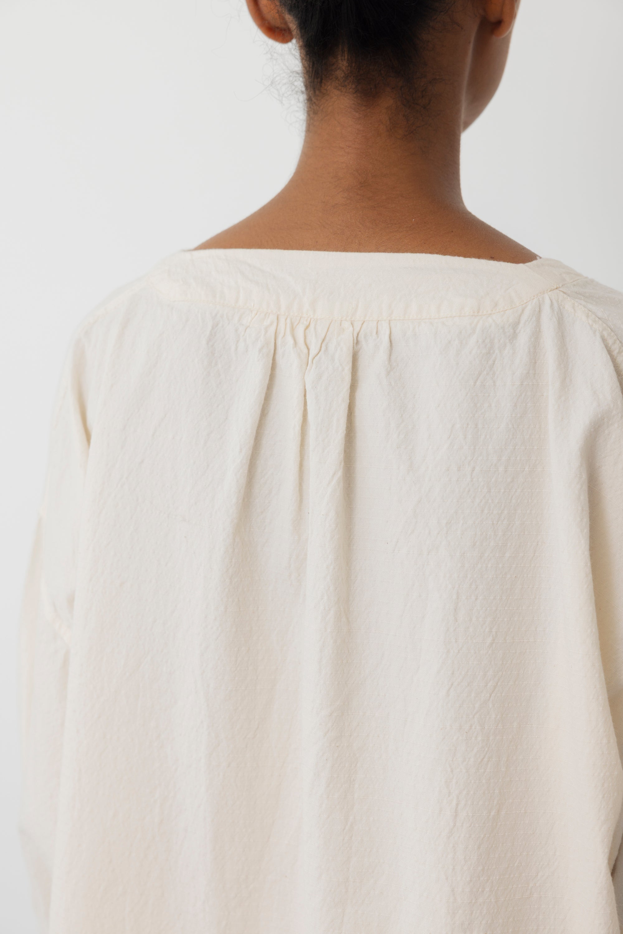 Woven Popover : Natural