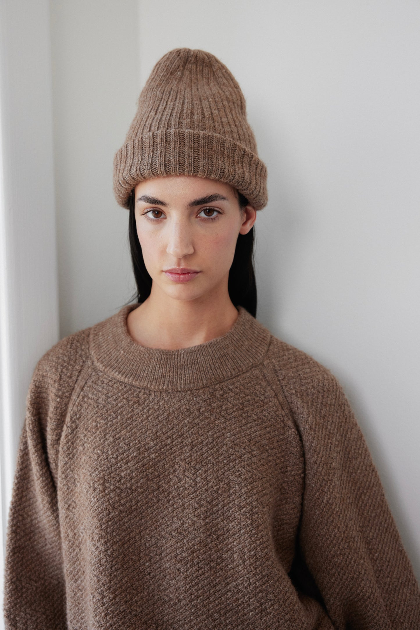 Skinny Rib Hat : Earth
