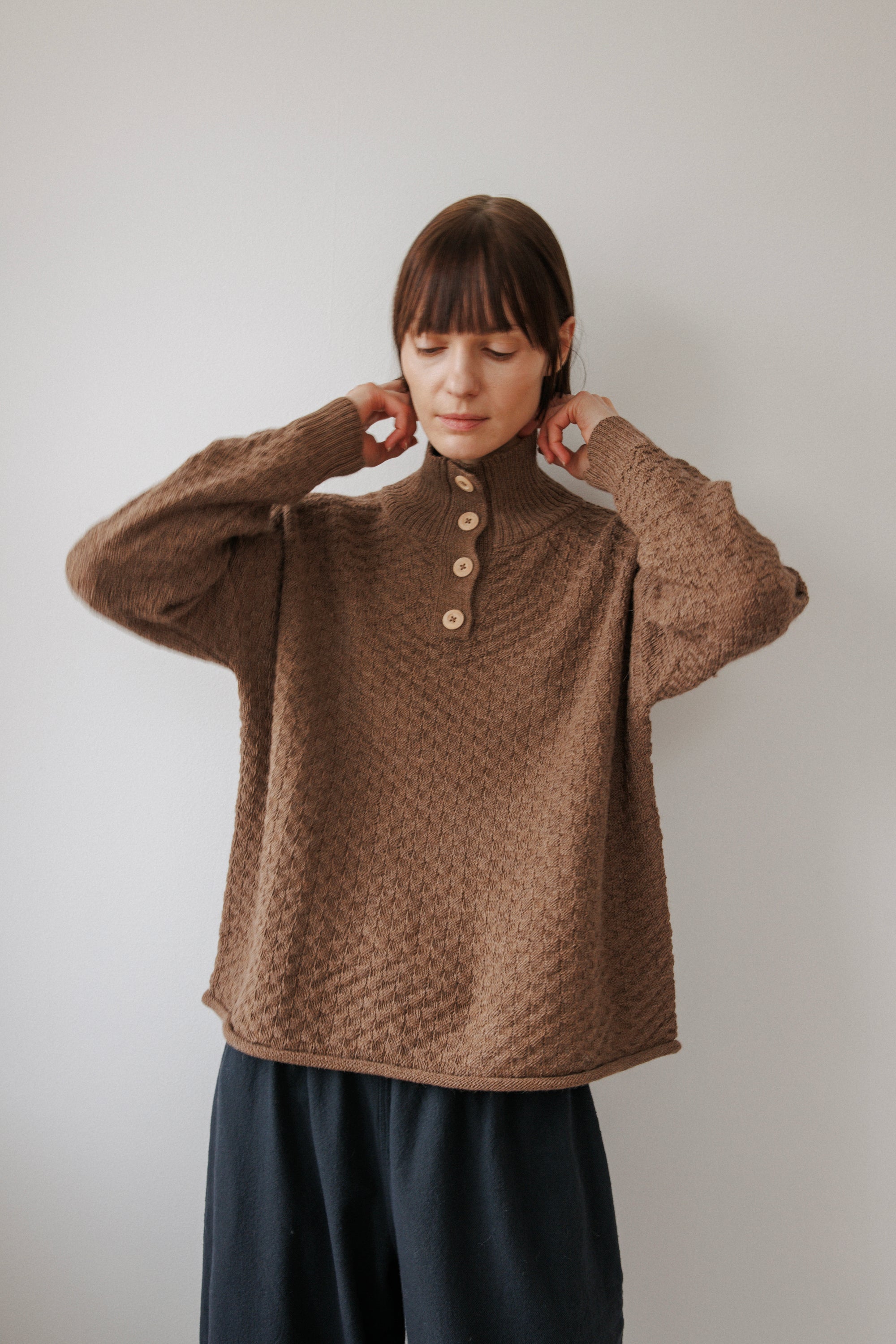 Lattice Henley : Camel