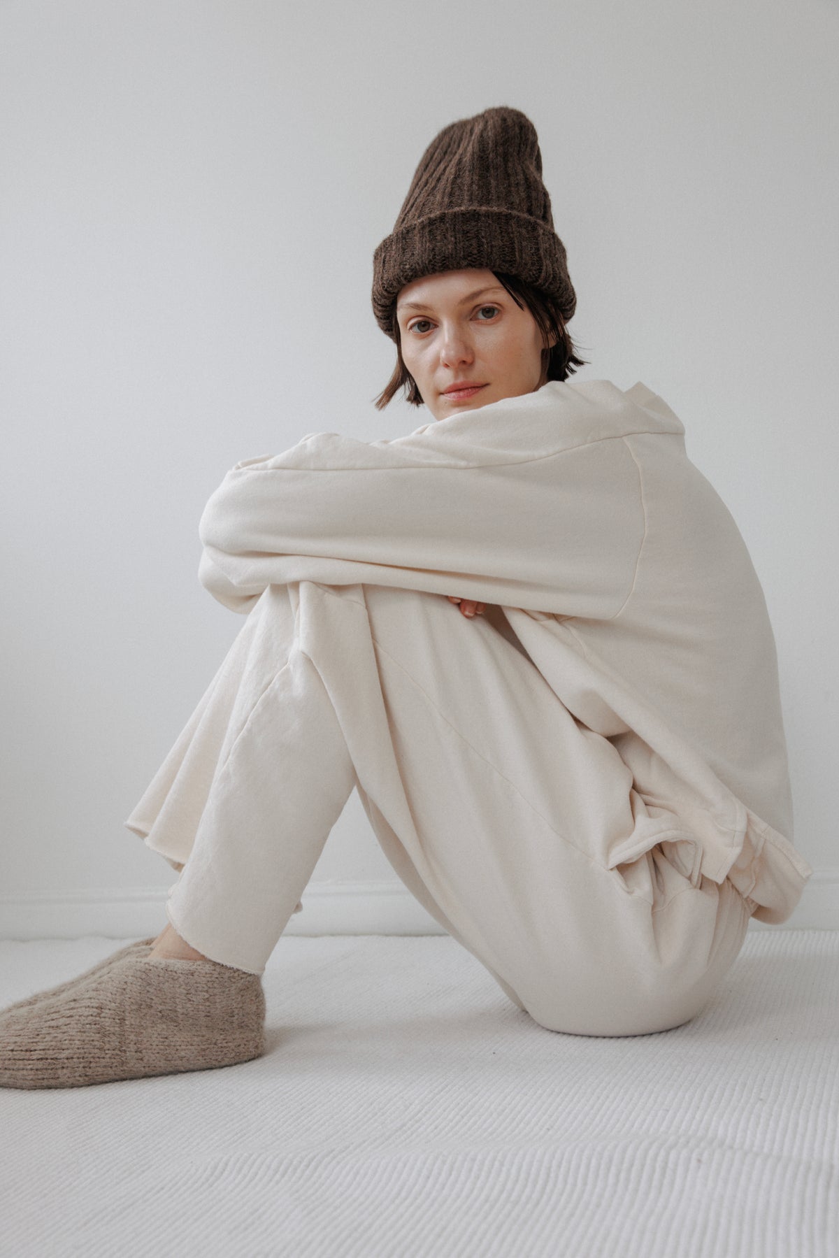 Rib Hat : Cocoa