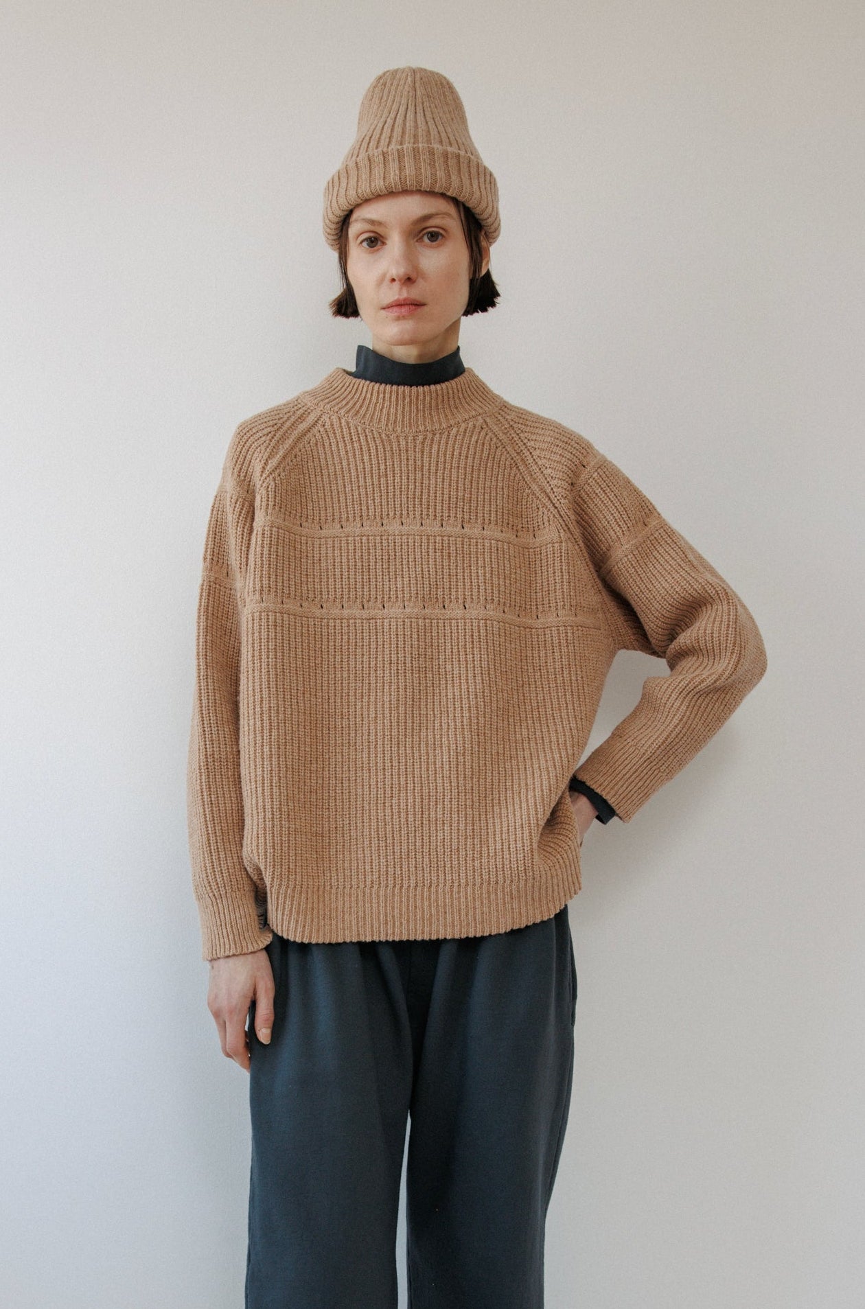 Shaker Raglan : Muslin
