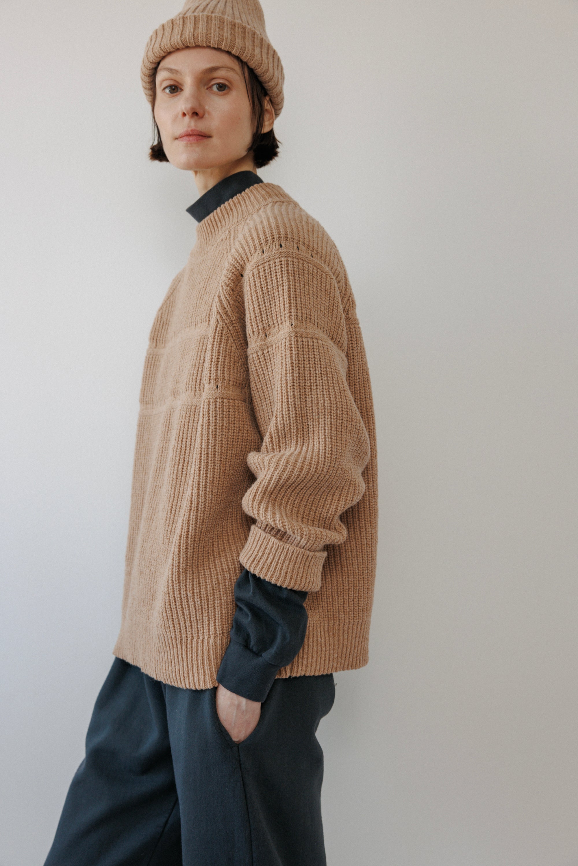 Shaker Raglan : Muslin