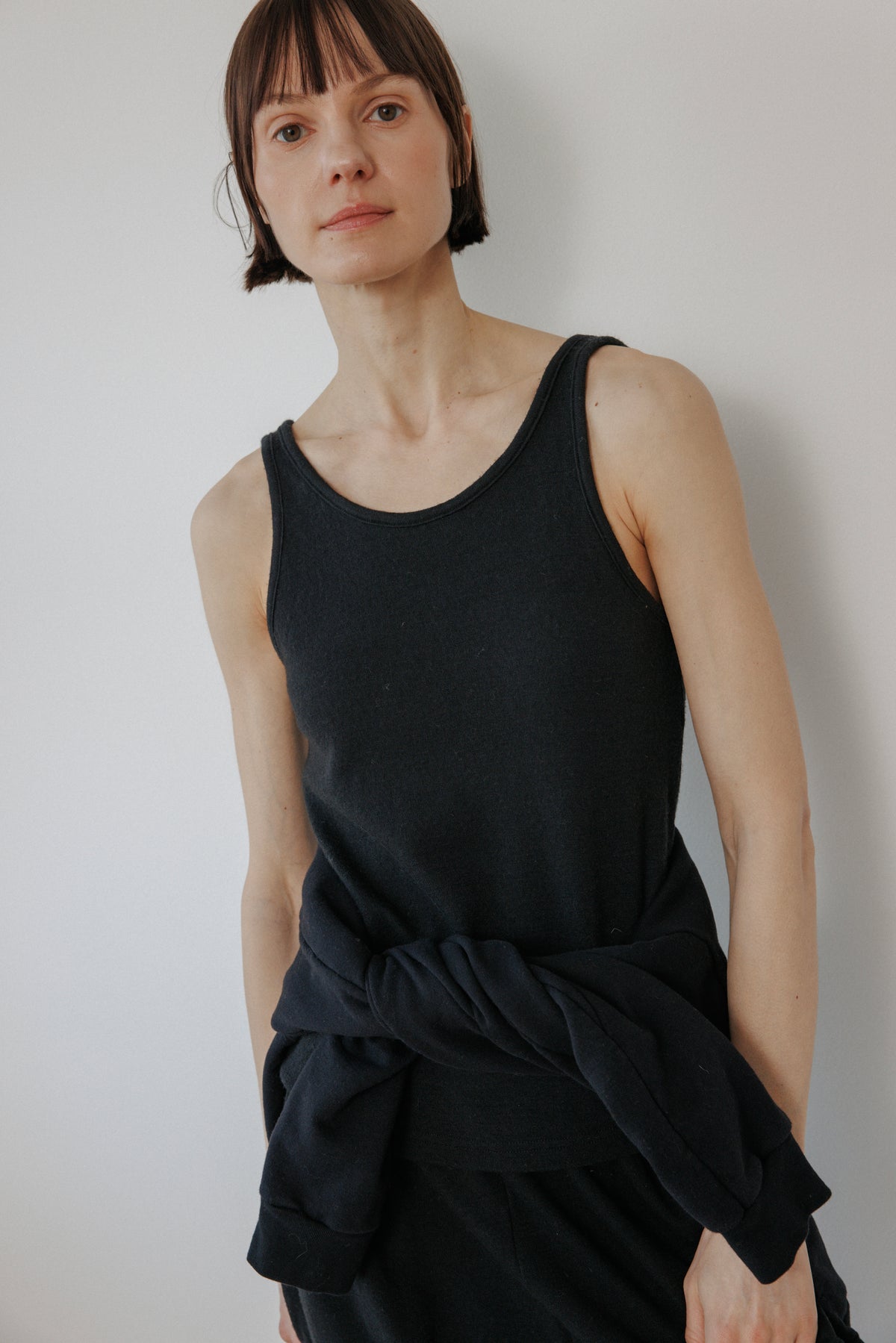 Wool Tank: Onyx