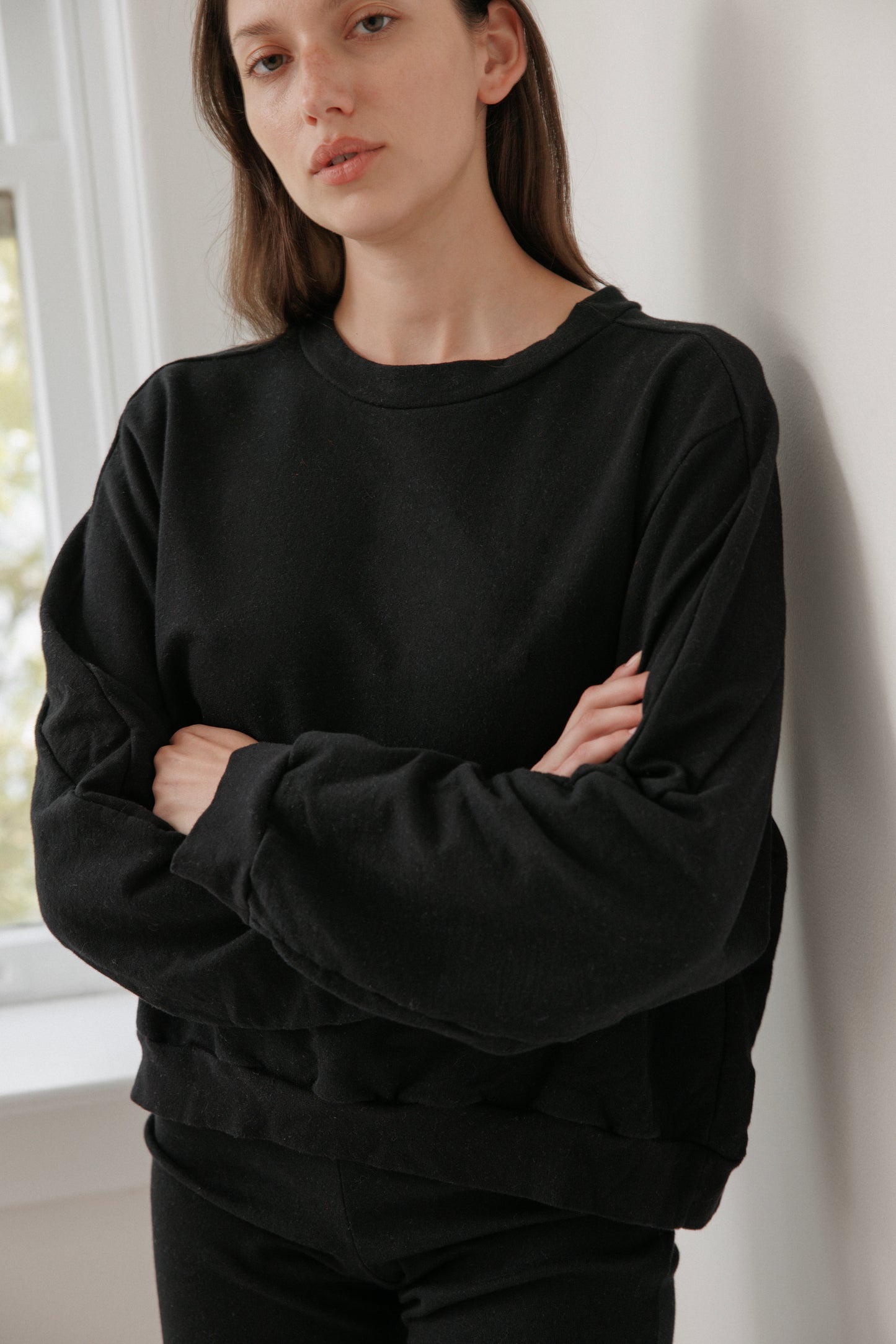 Easy Summer Sweatshirt : Black