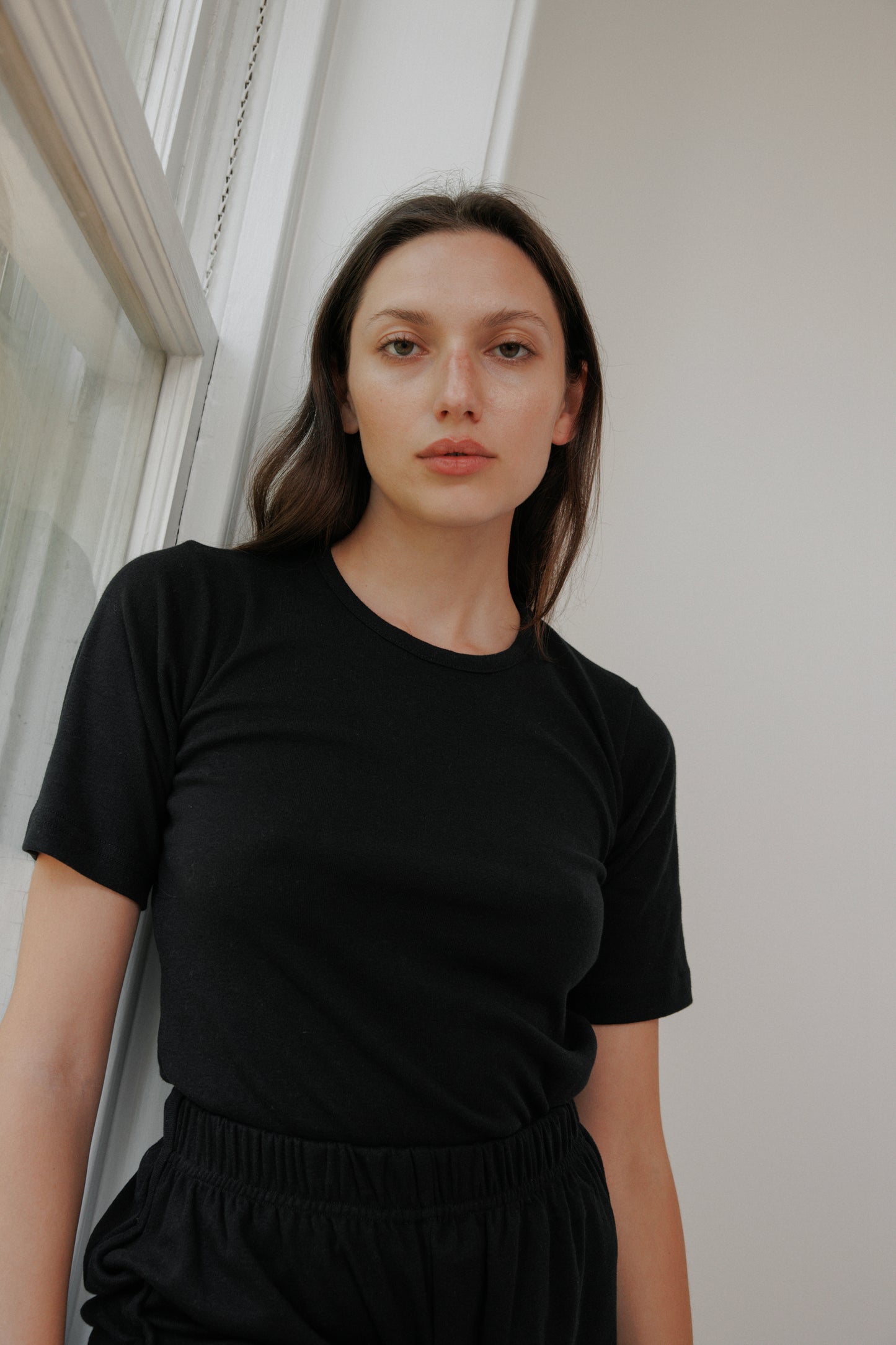 Rib Tee : Black