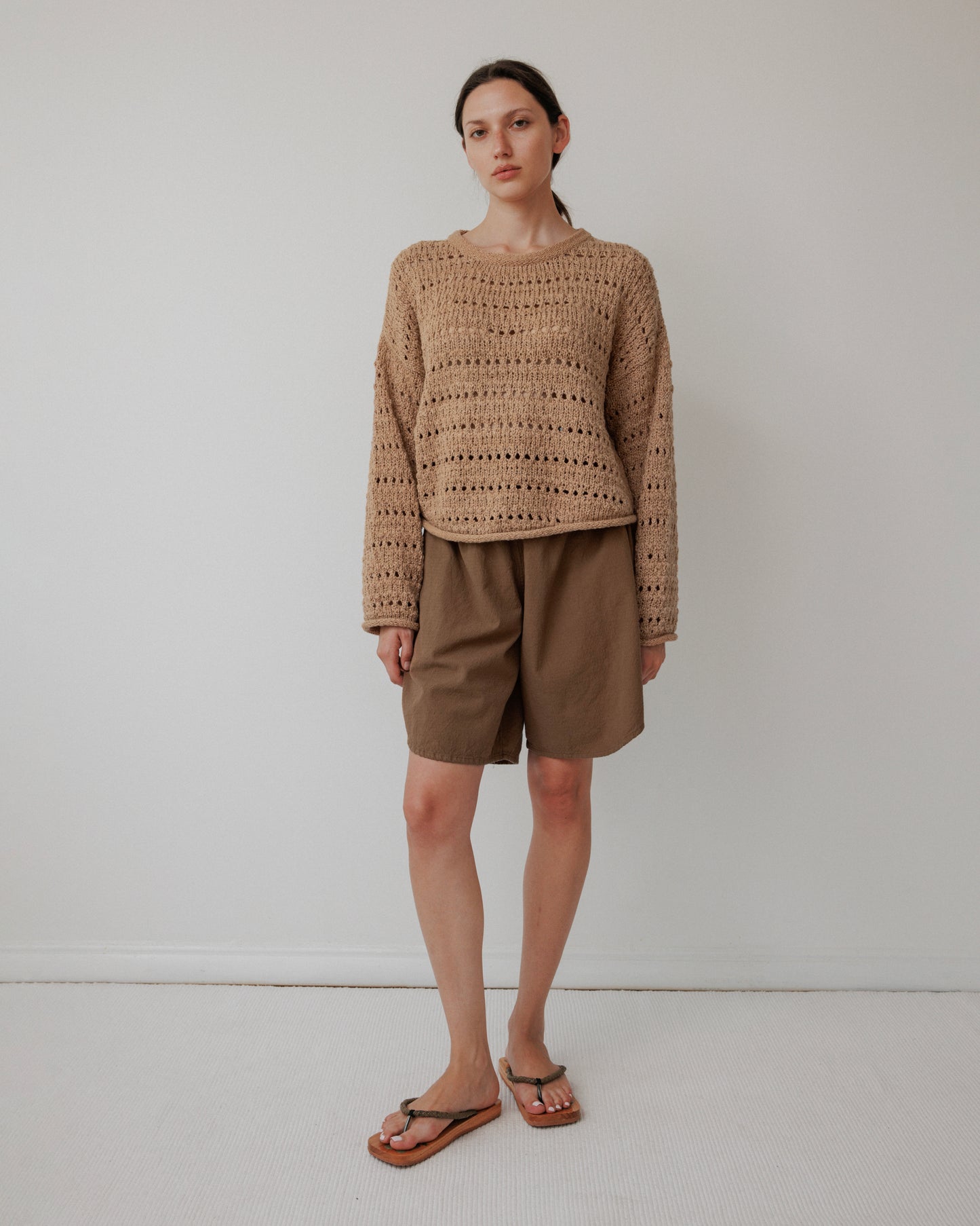 Open Pullover : Tannin