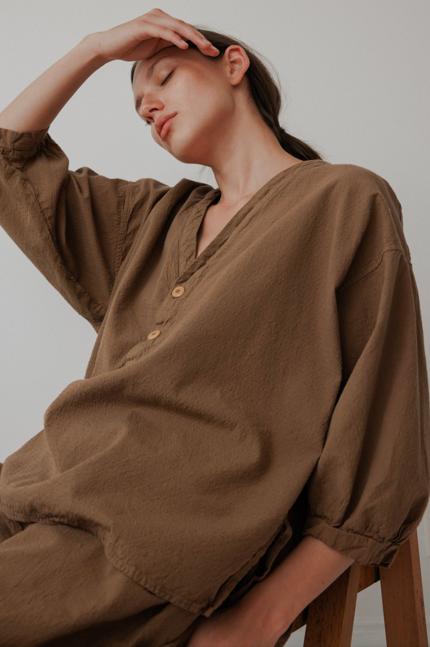 Woven Popover : Sepia