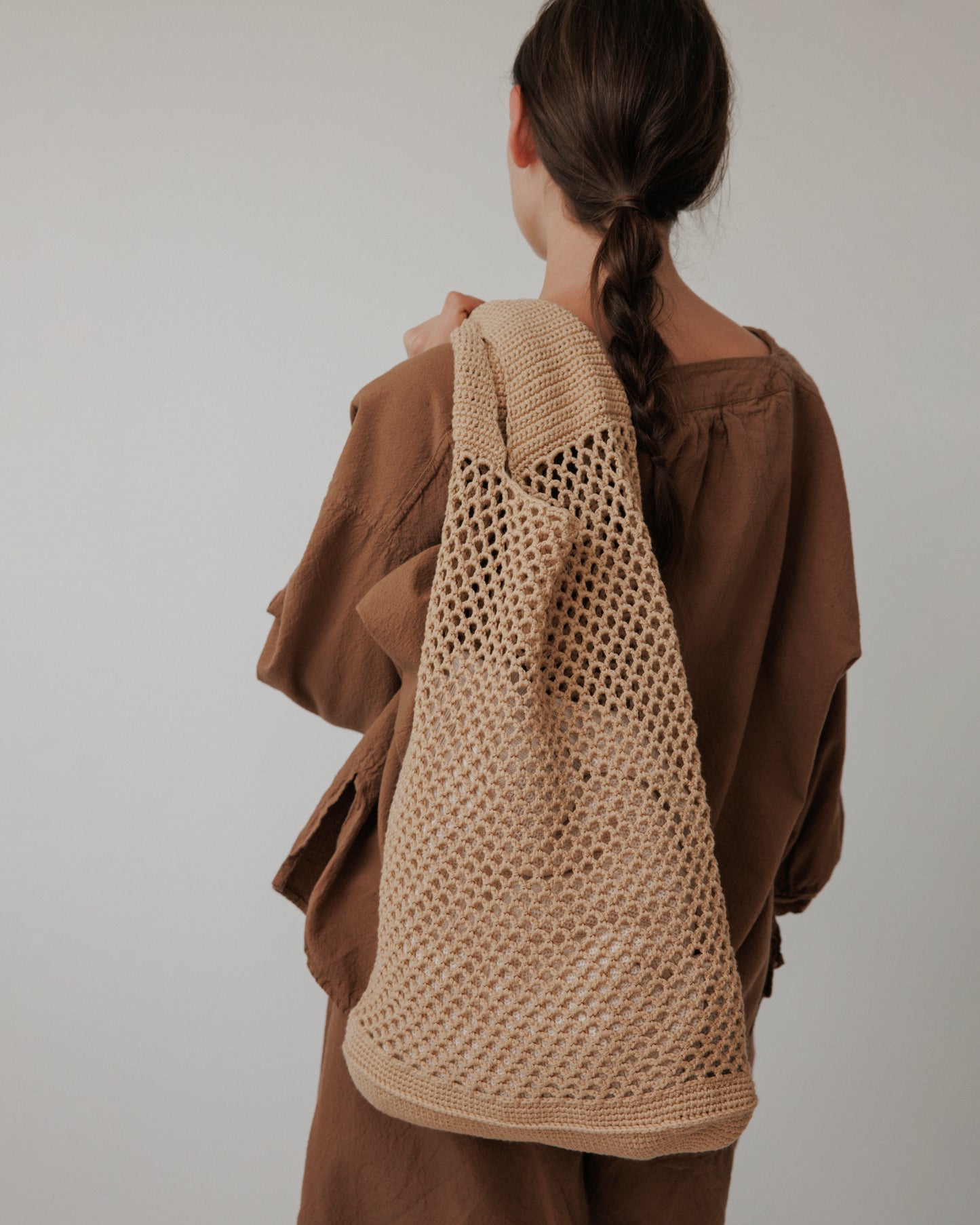 Crochet Tote : Sand