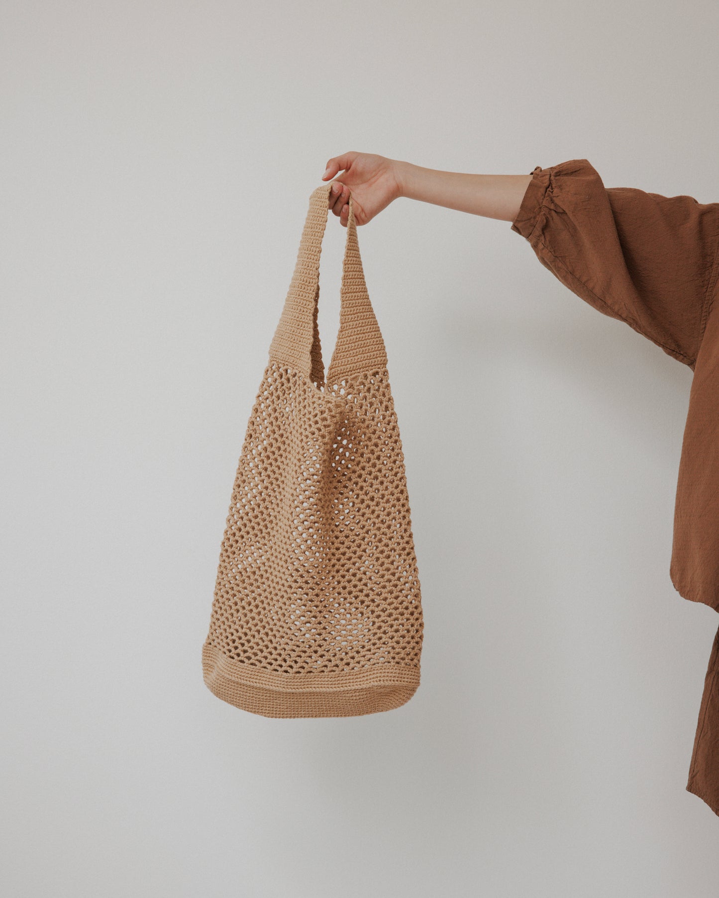 Crochet Tote : Sand