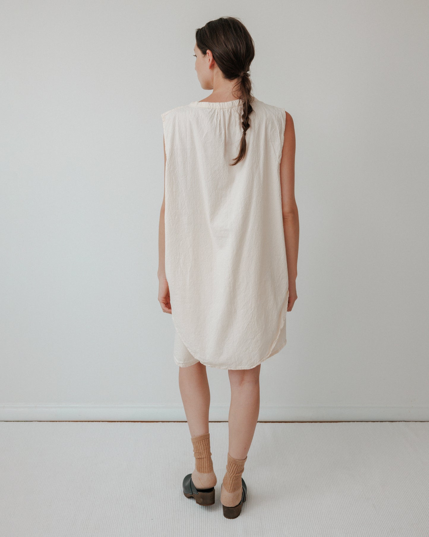Buttondown Tunic : Natural