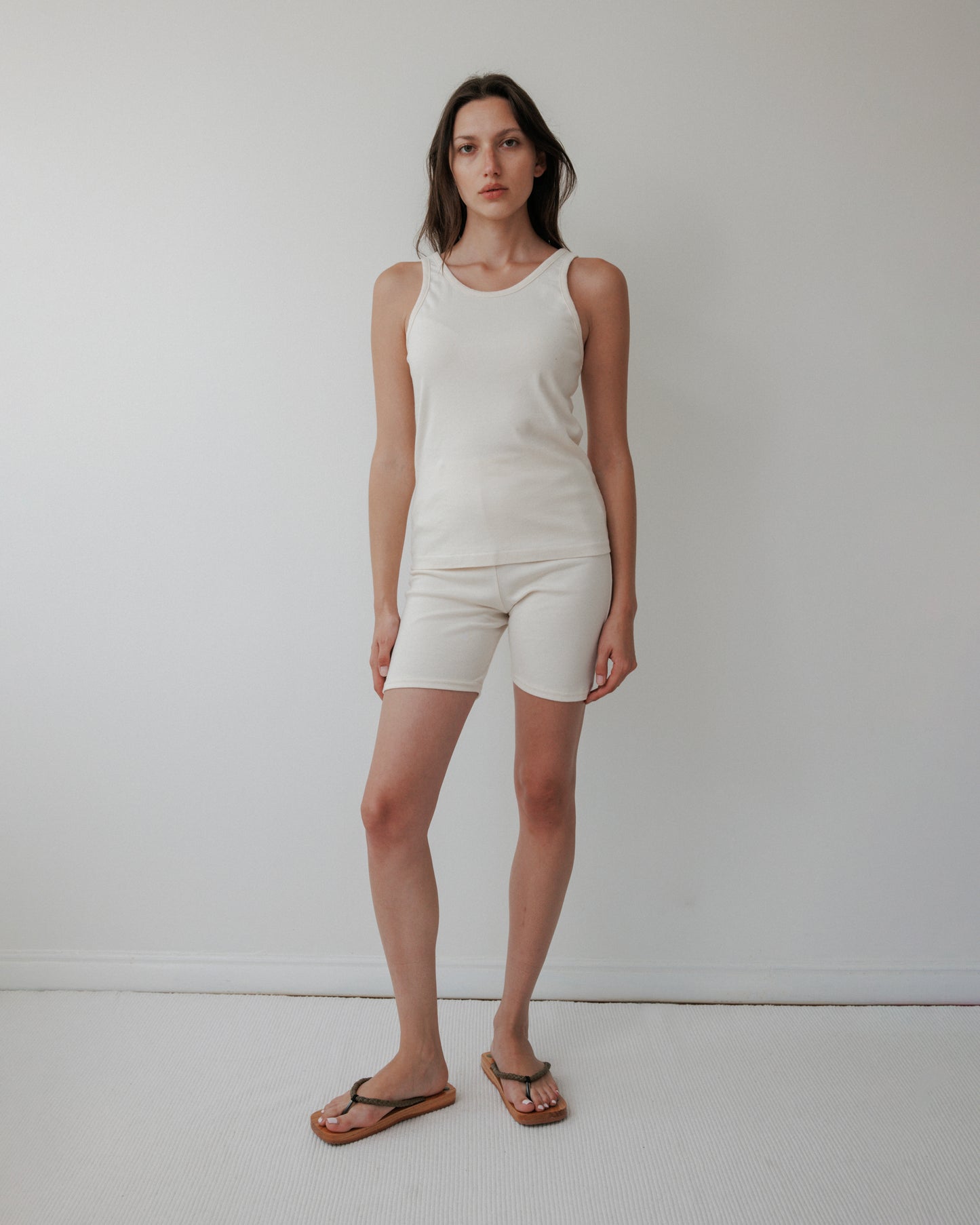 Bike Shorts : Natural