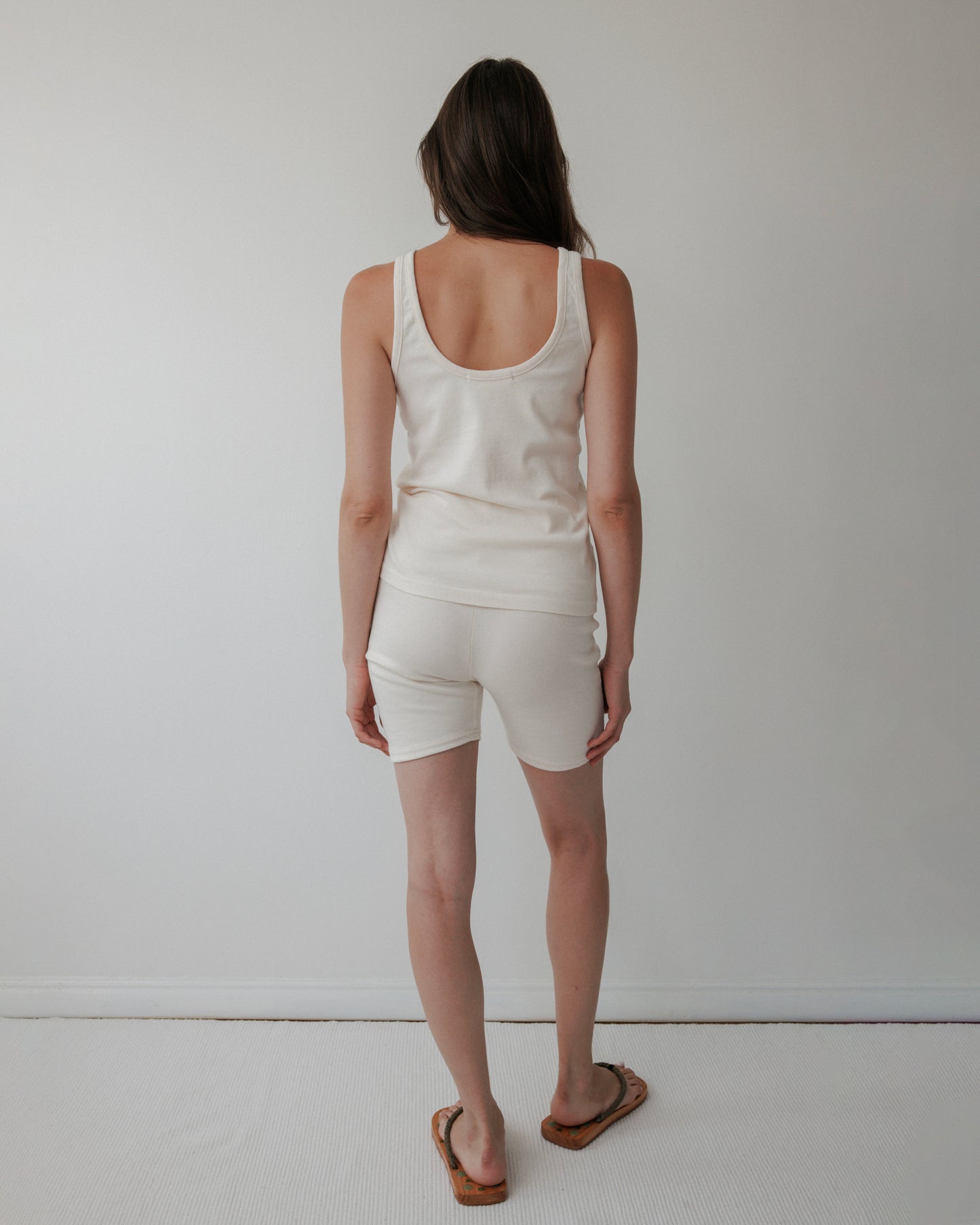 Bike Shorts : Natural