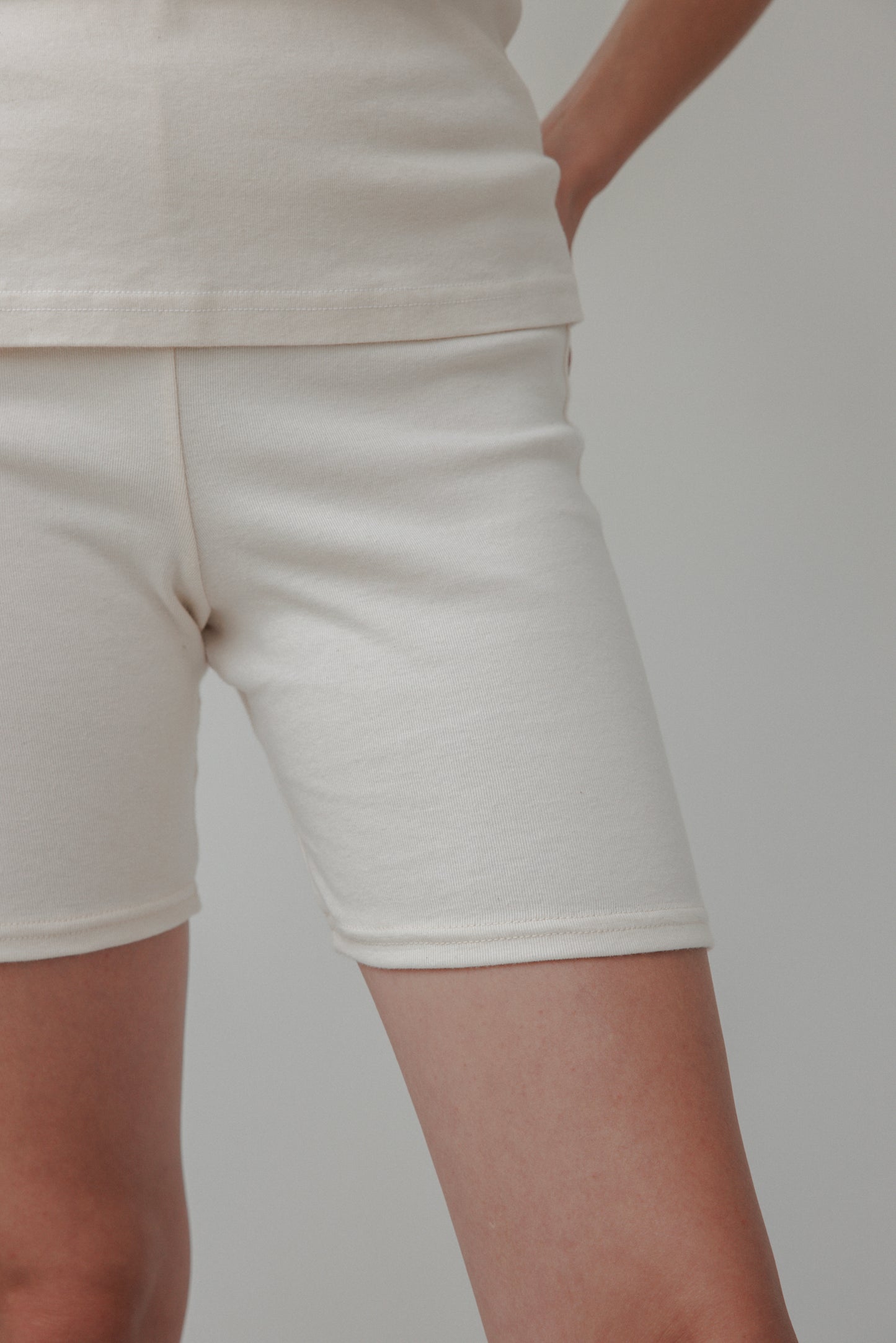 Bike Shorts : Natural