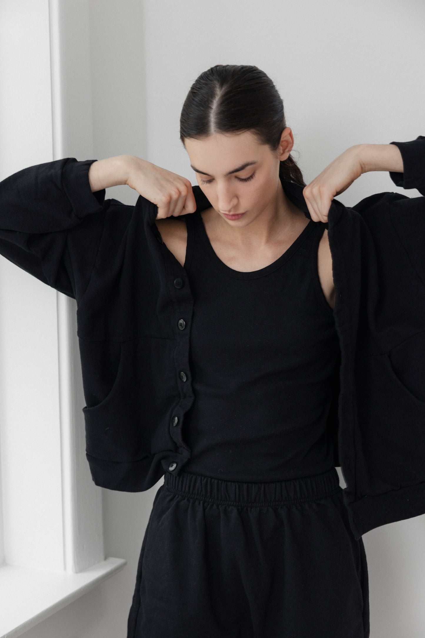 Trainer Jacket : Black