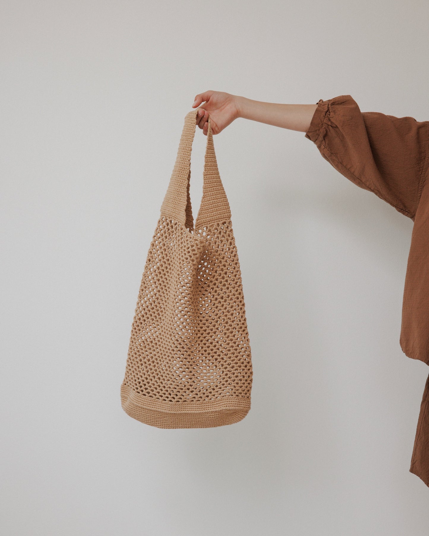 Crochet Tote : Sand