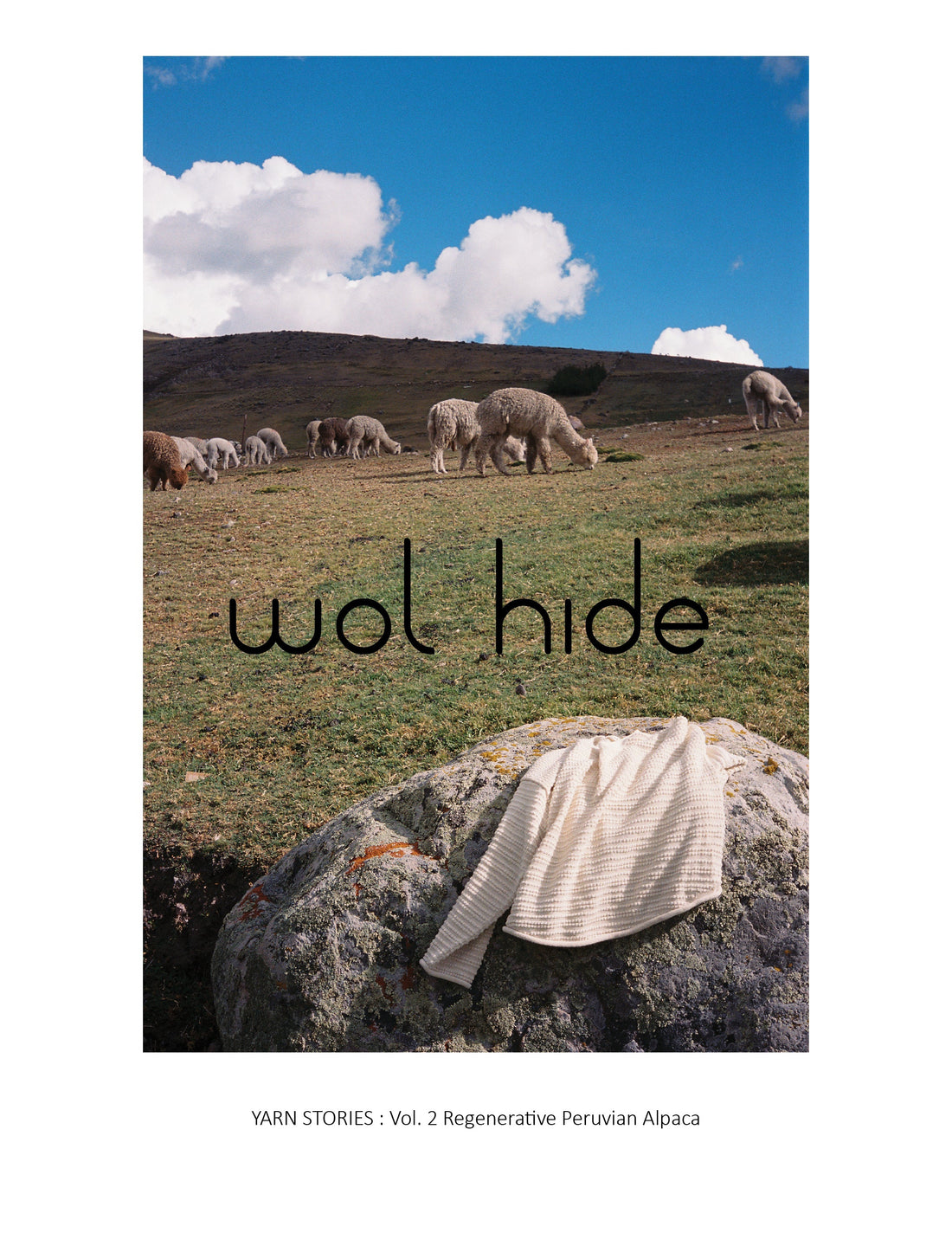 Yarn Stories Vol. 2 : Regenerative Peruvian Alpaca