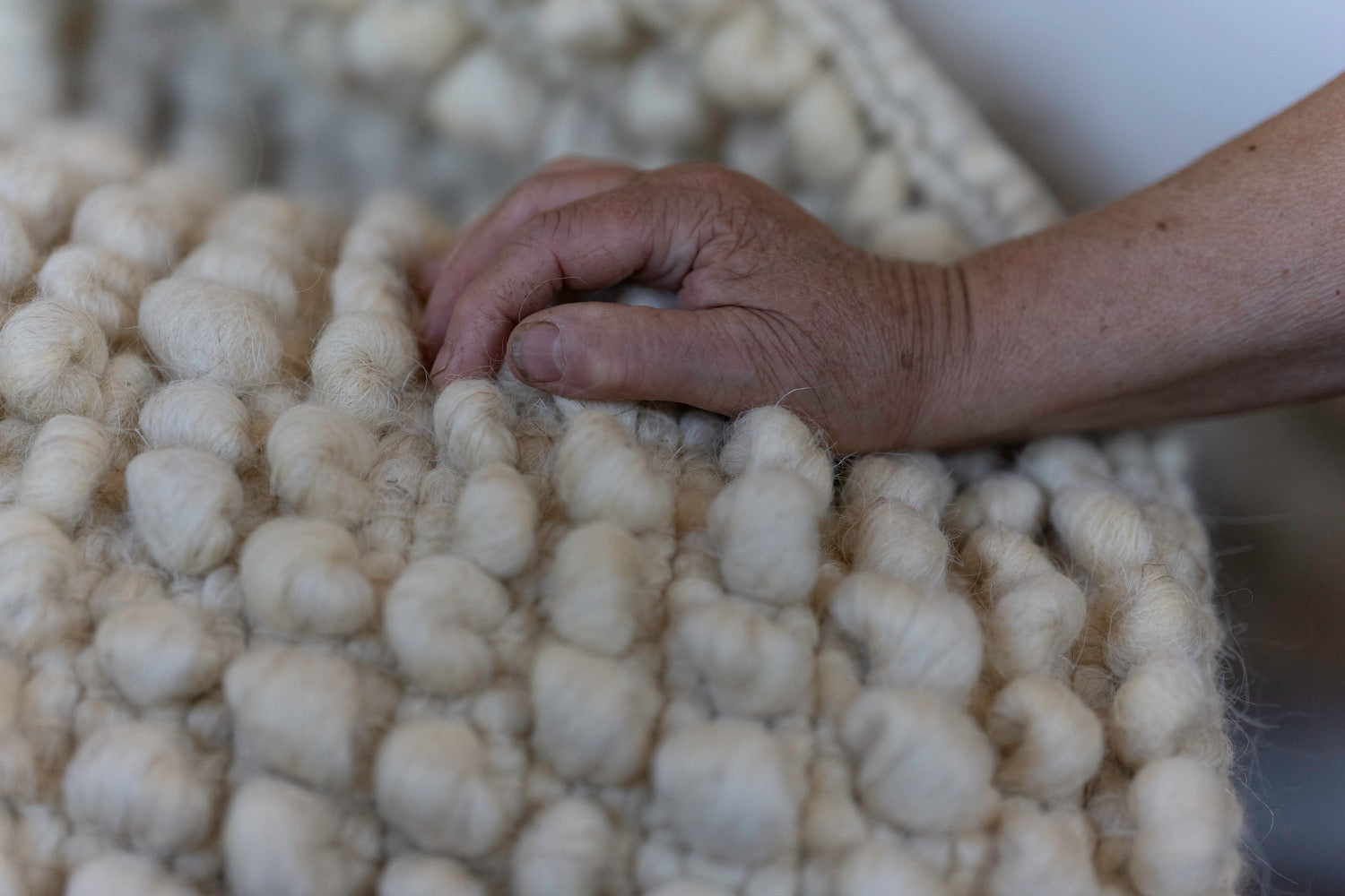 Handwoven Rug : Natural