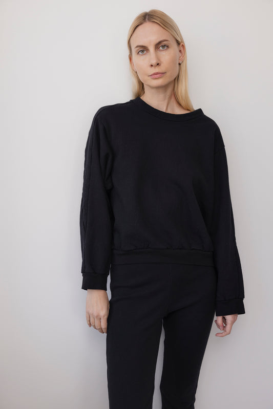Easy Winter Sweatshirt : Black