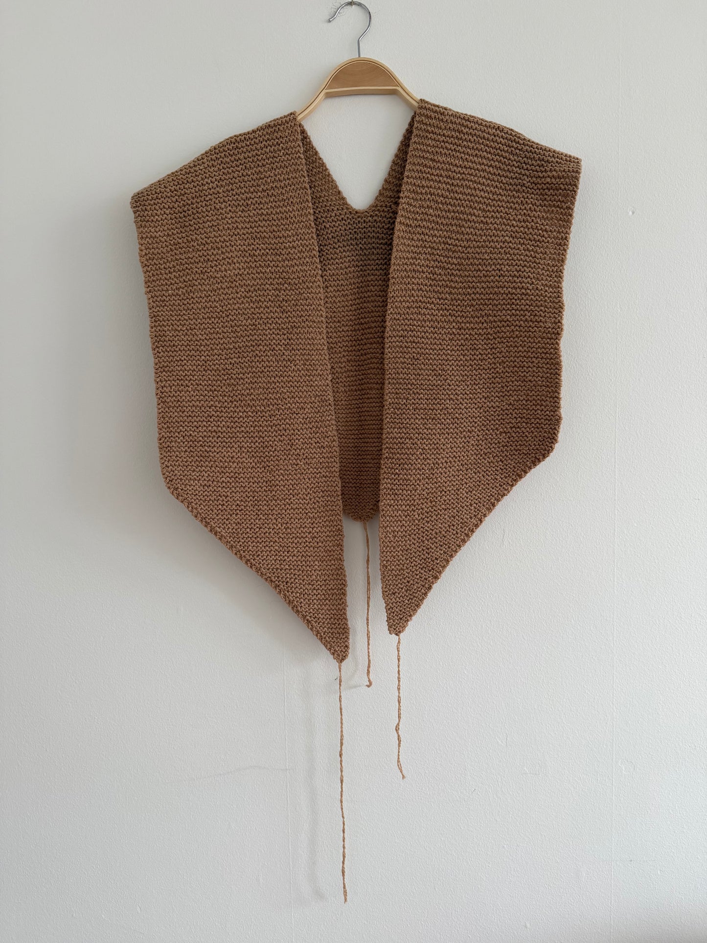 Knit Kit : Rambouillet & Coyote Brown Cotton