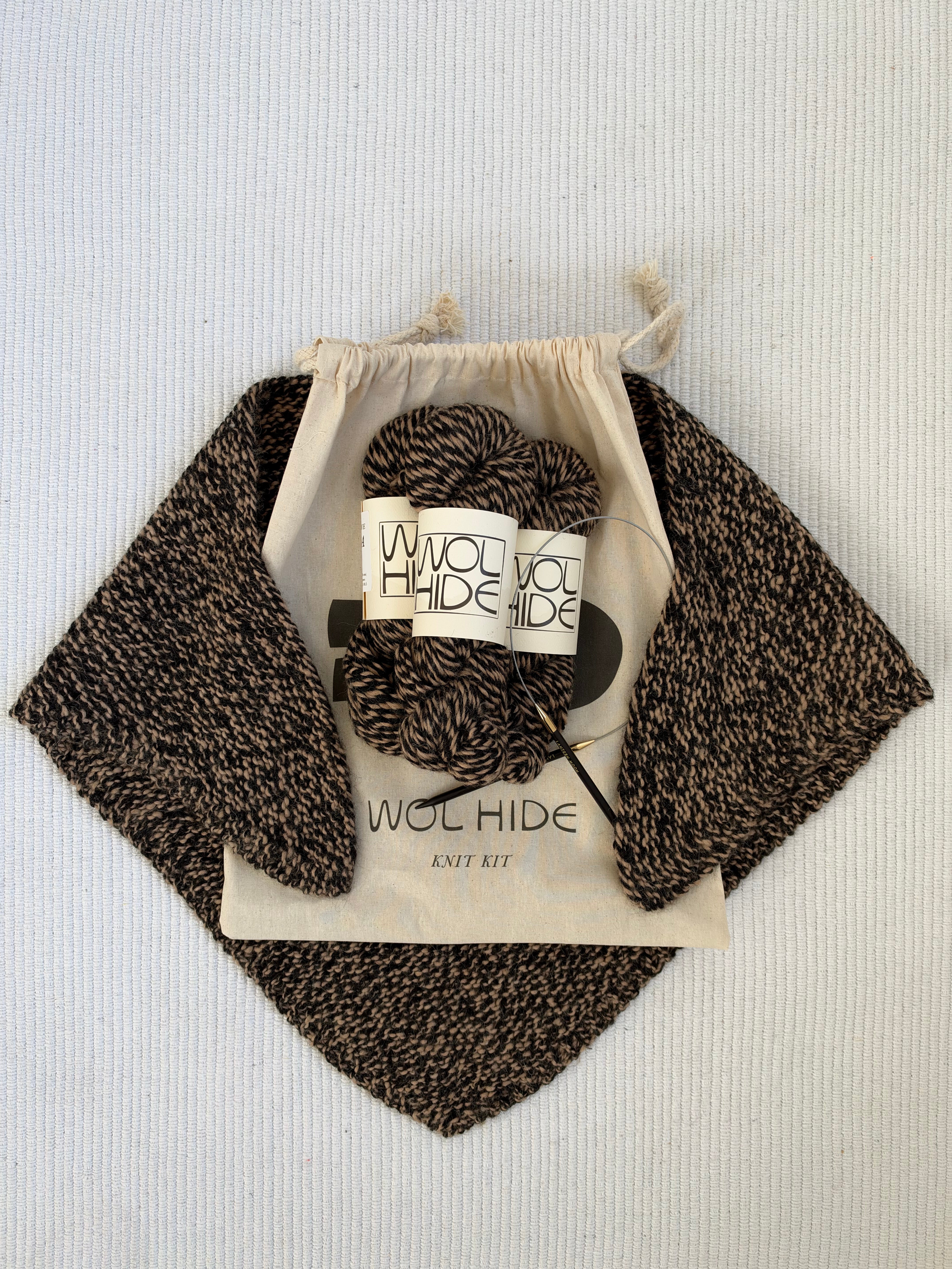 Knit Kit : Triangle Scarf