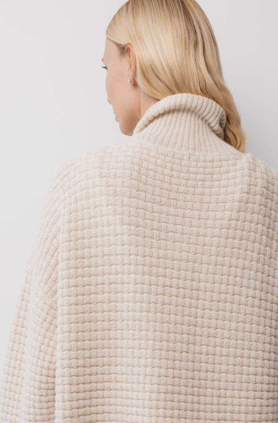 Lattice Cardigan : Natural