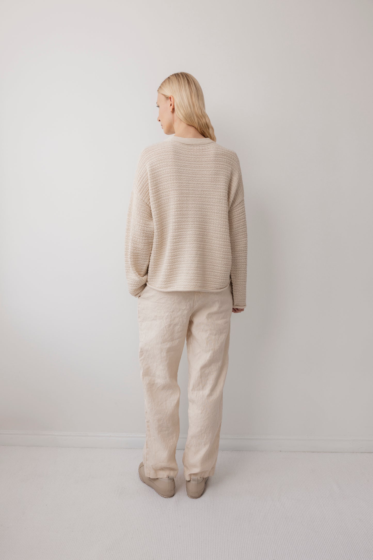 Thermal Sweater : Natural