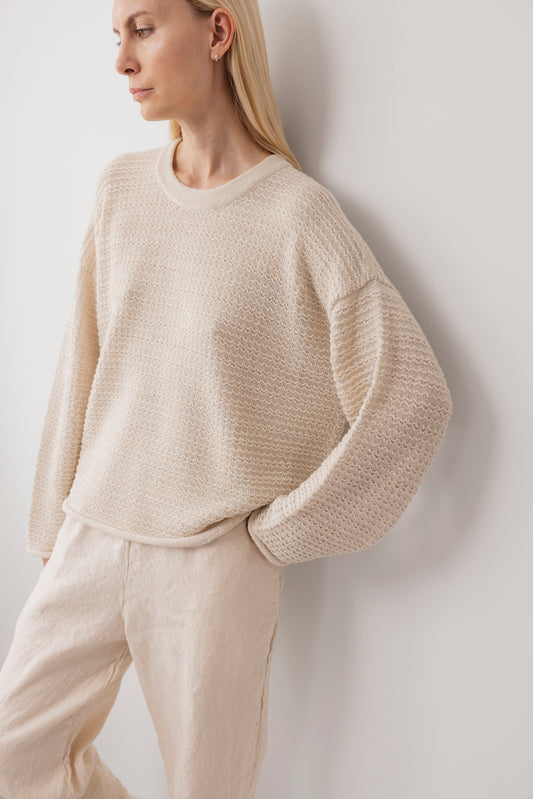 Thermal Sweater : Natural