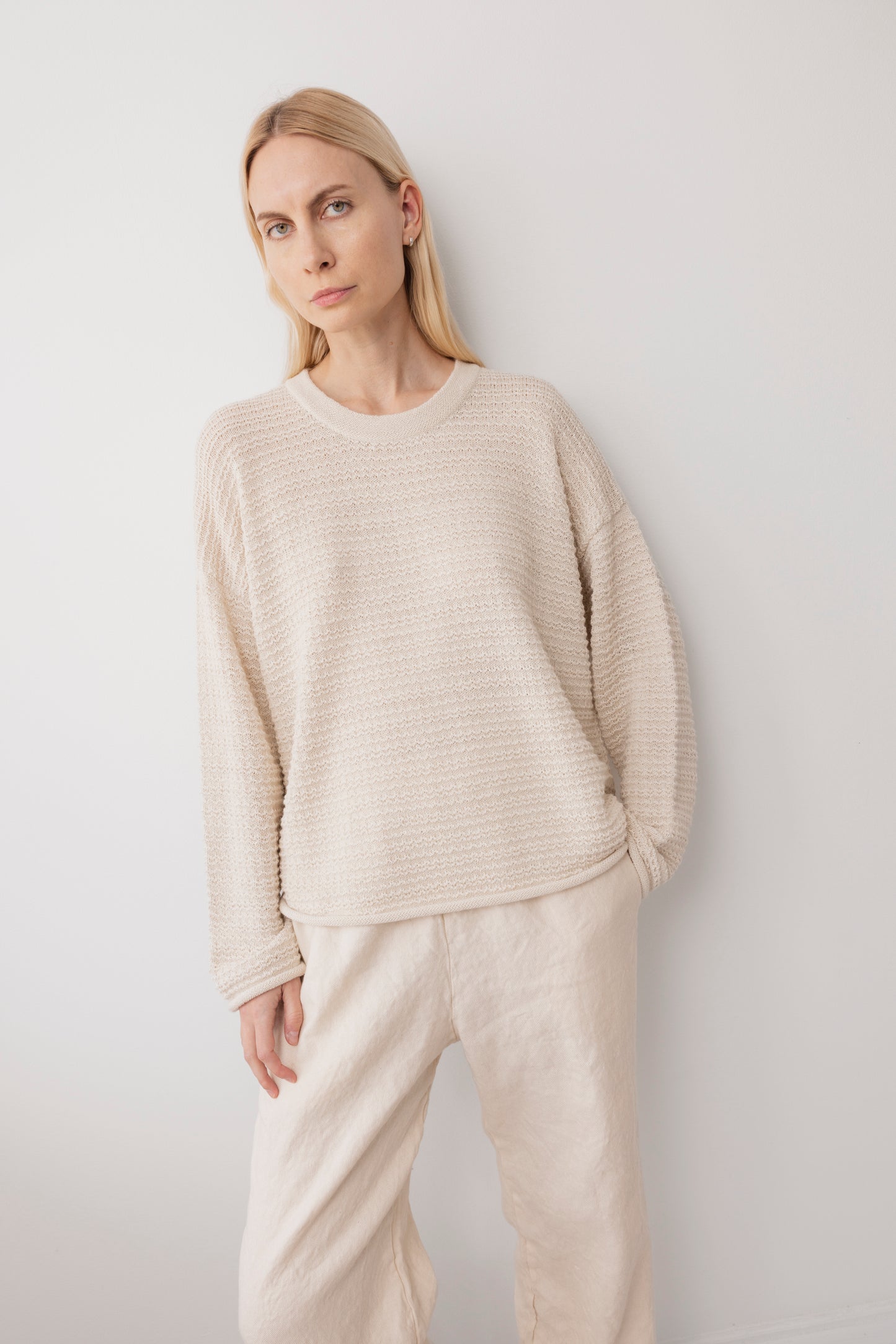 Thermal Sweater : Natural