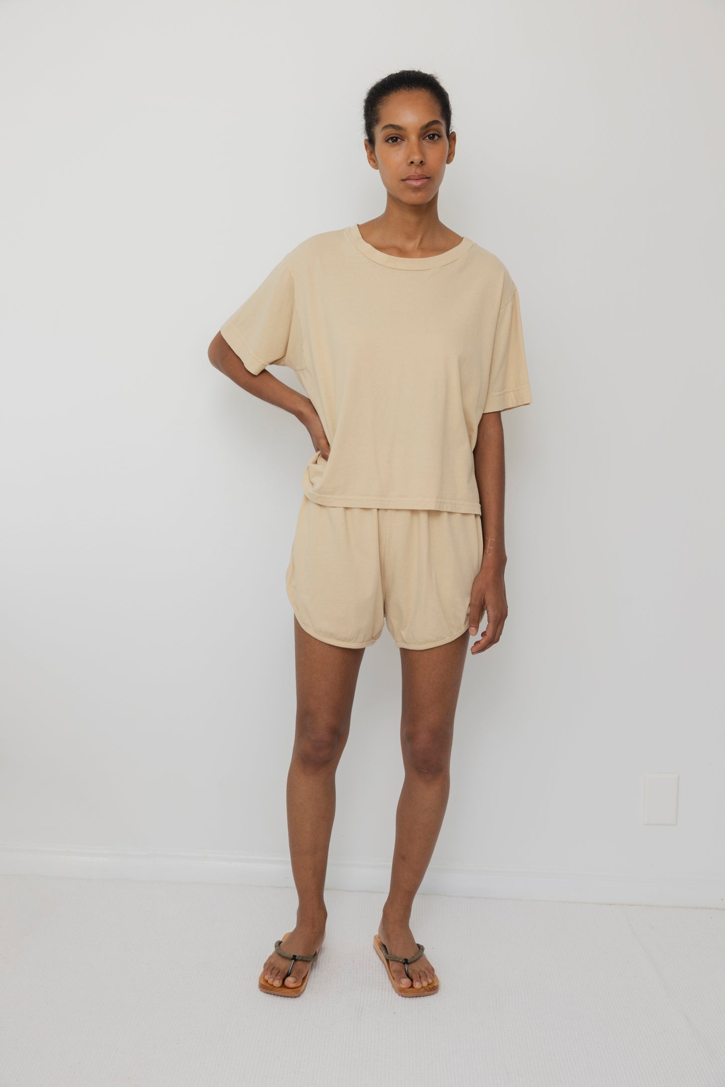Box Tee : Barley