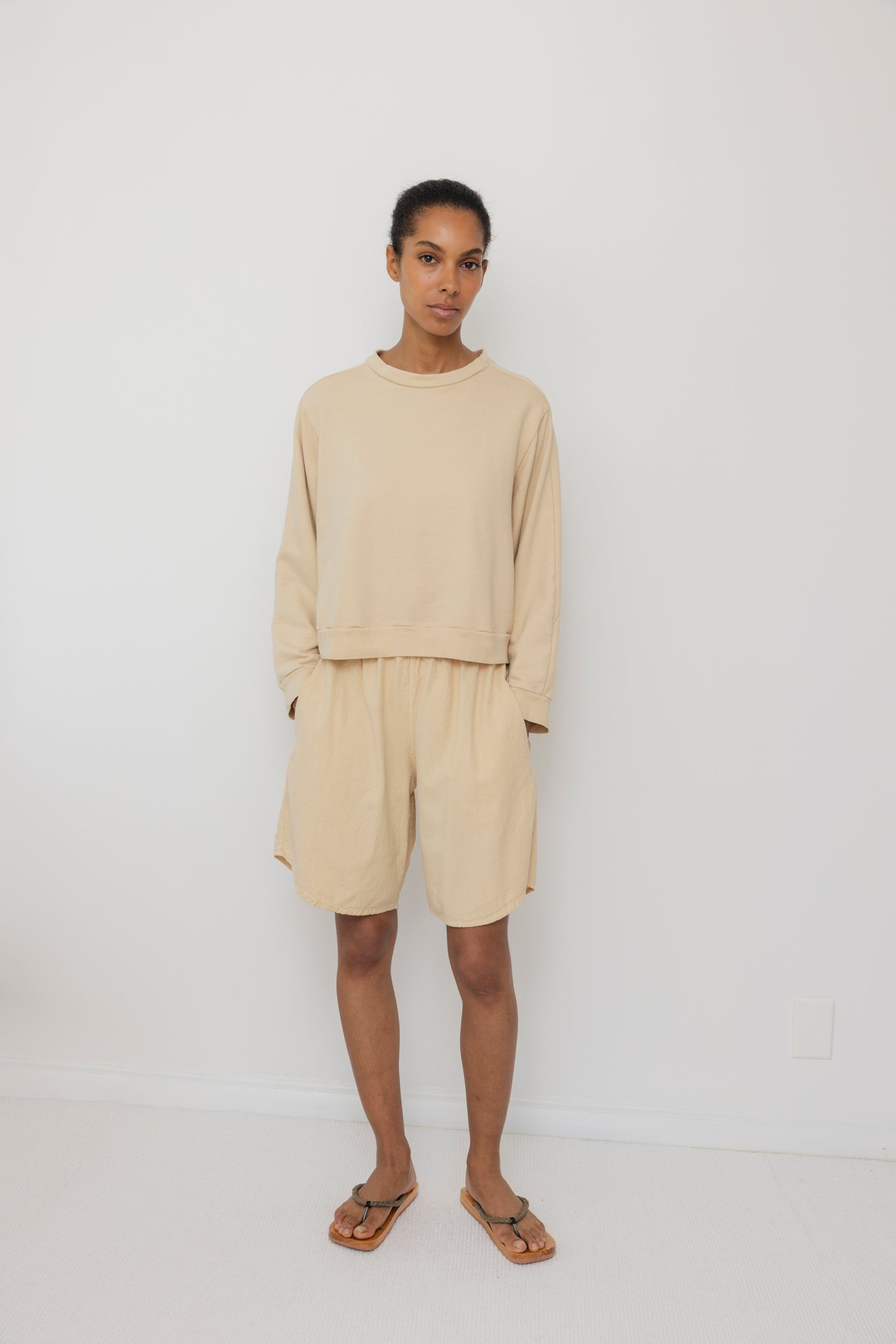Easy Summer Sweatshirt : Barley