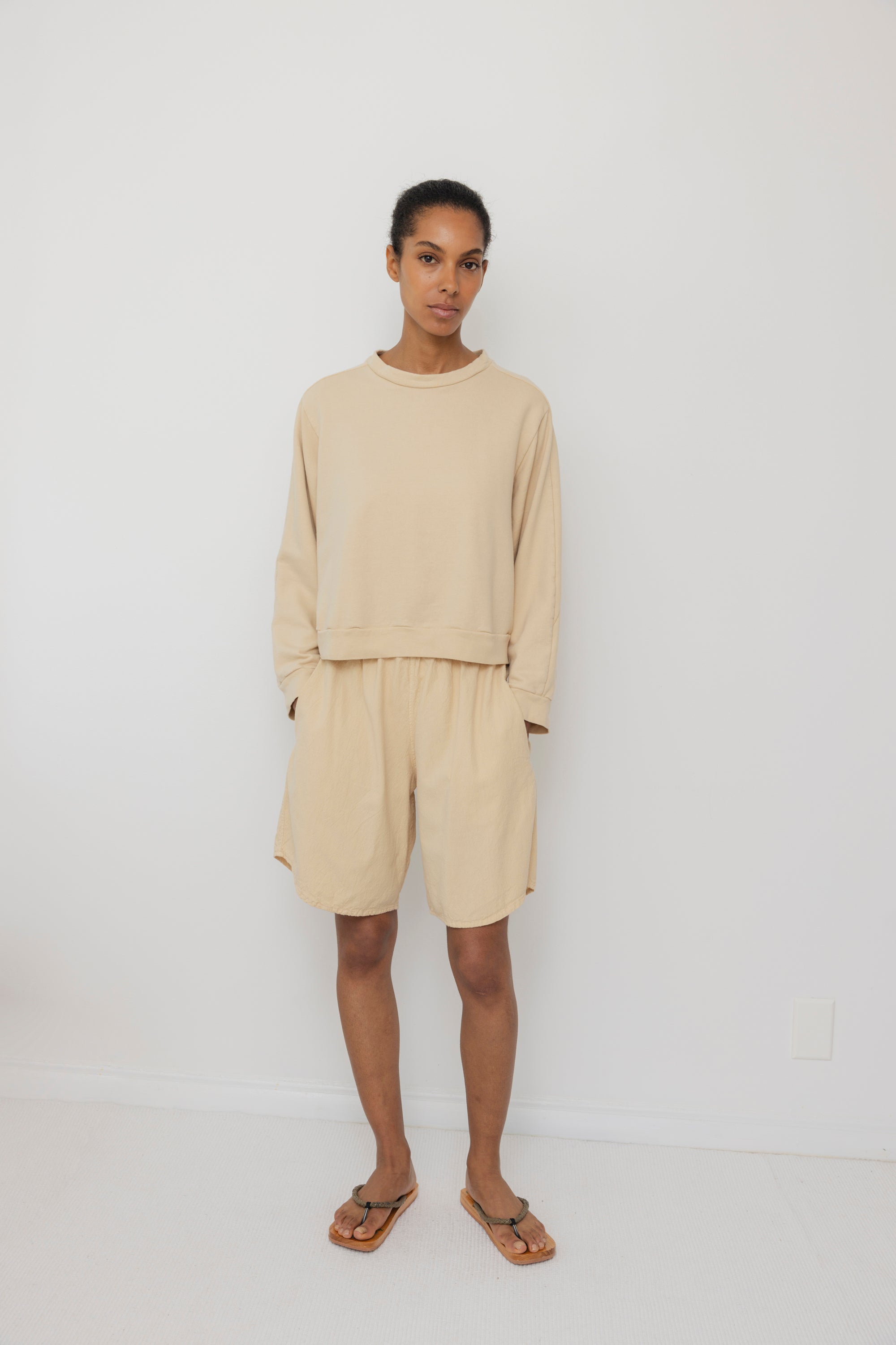 Easy Summer Sweatshirt : Barley