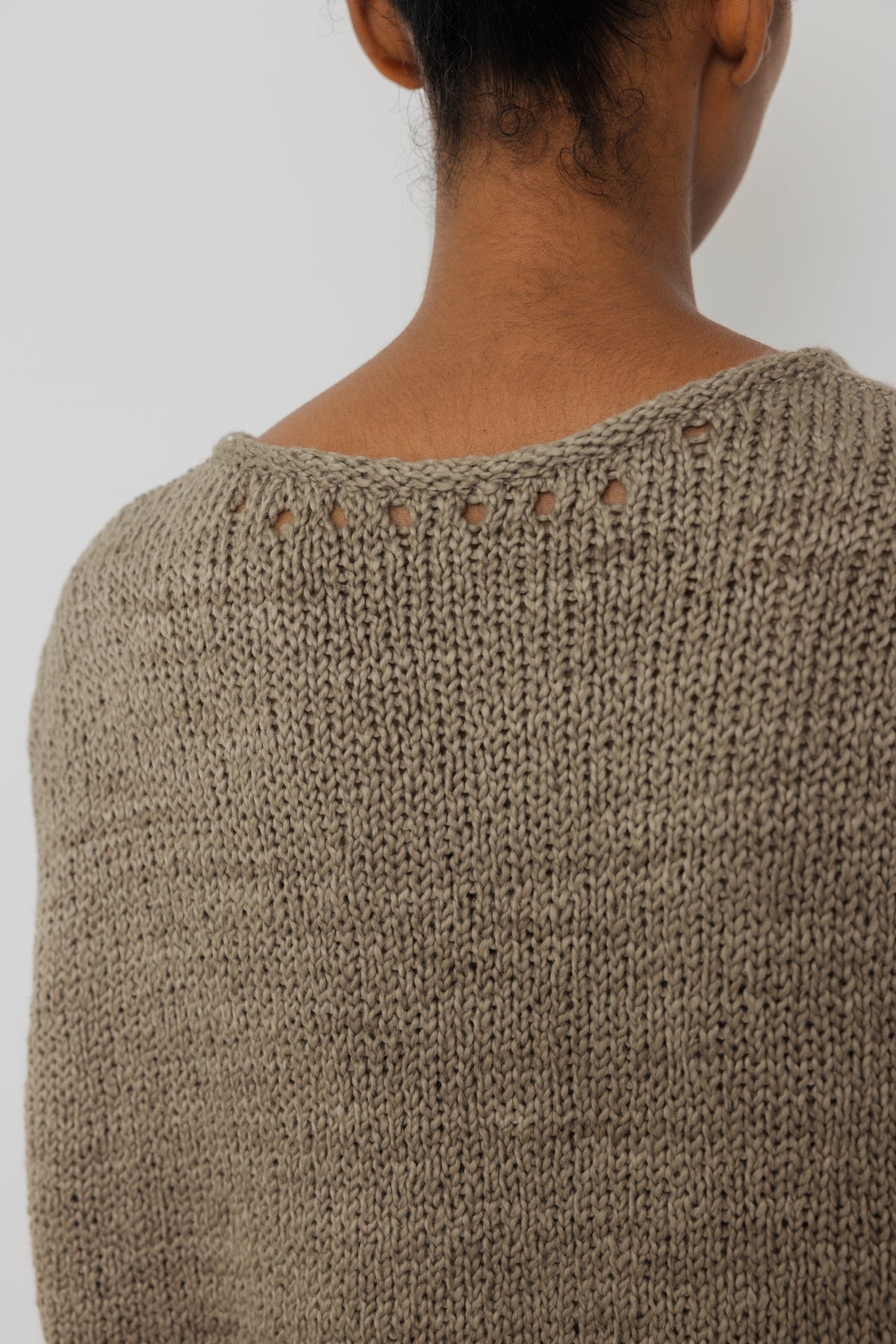 Pointelle Vest : Moss