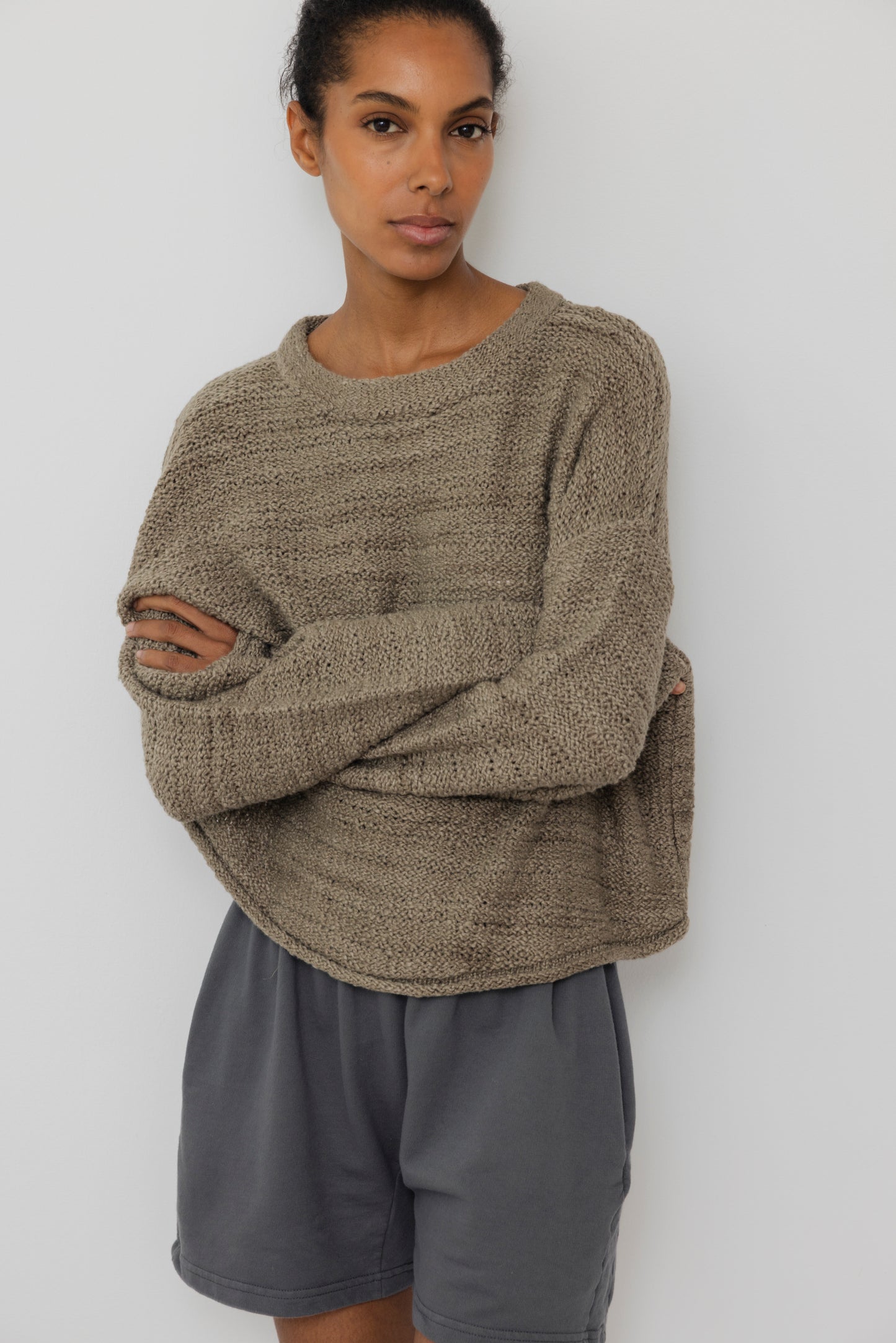 Loose Pullover : Moss