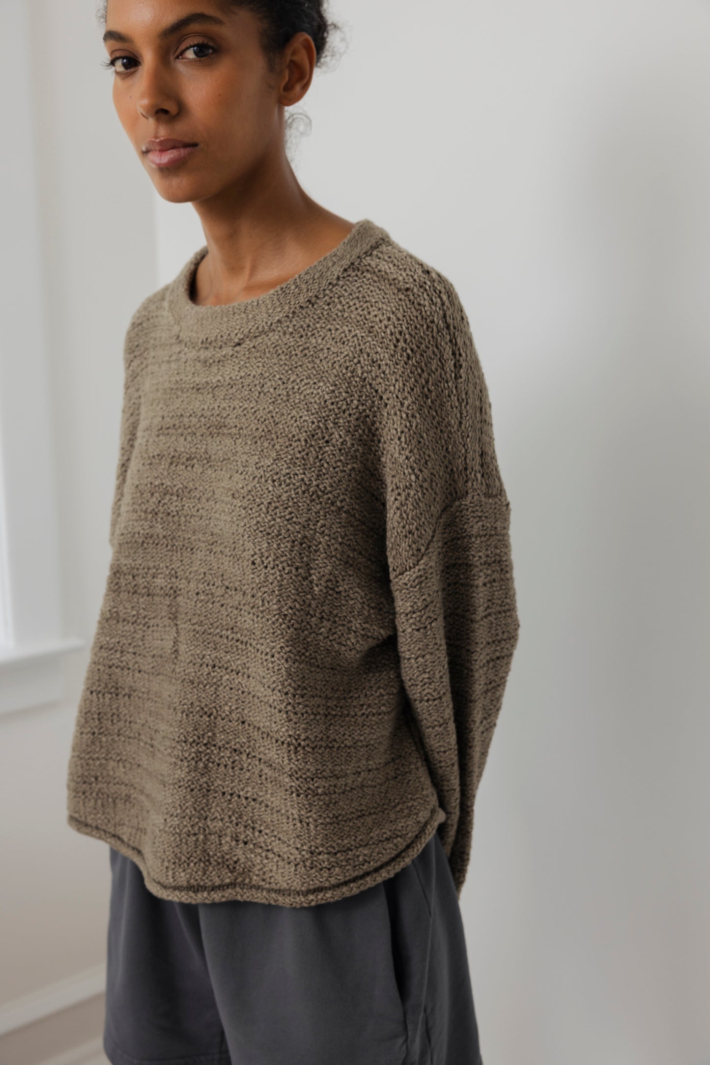 Loose Pullover : Moss