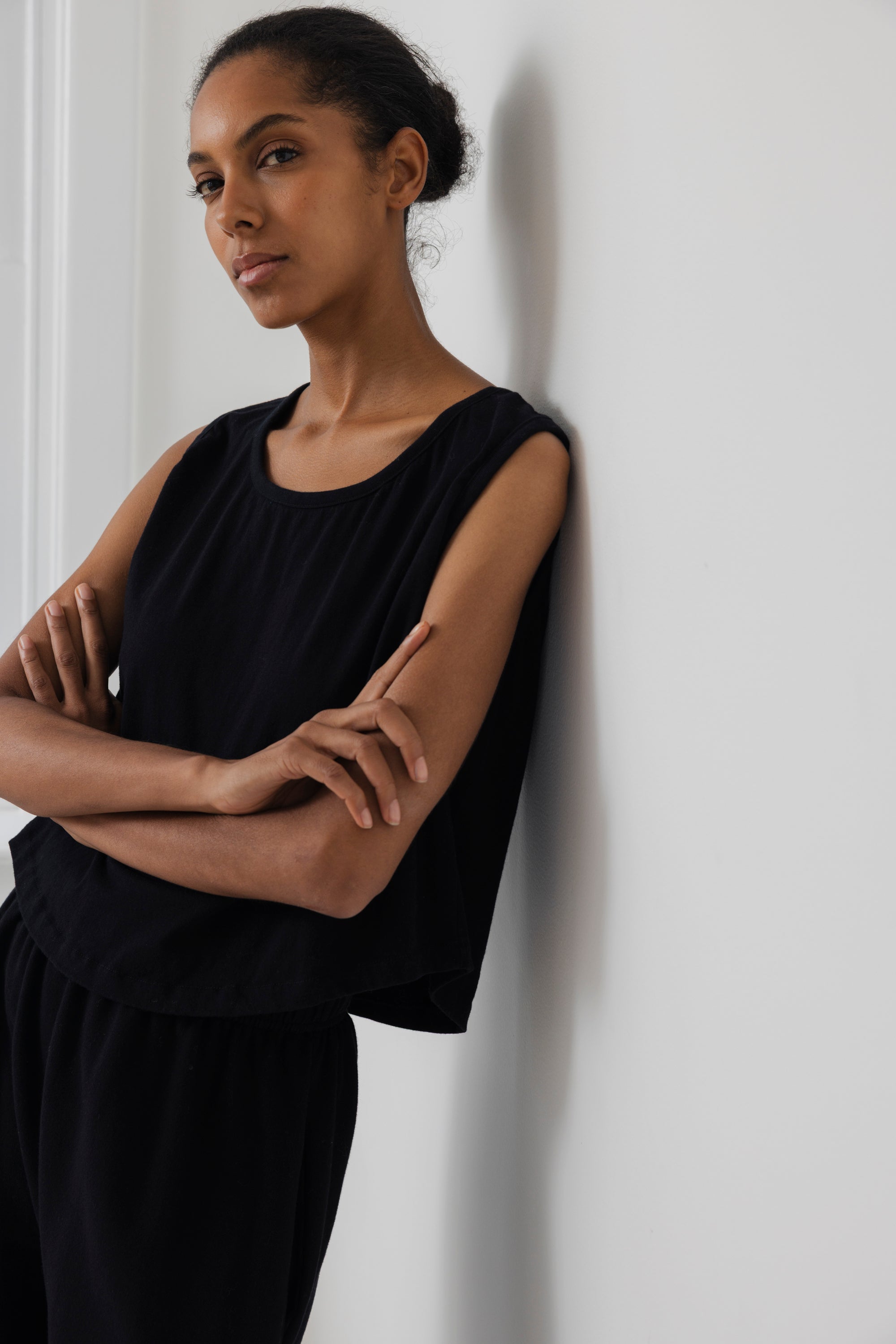 Wide Tank : Black