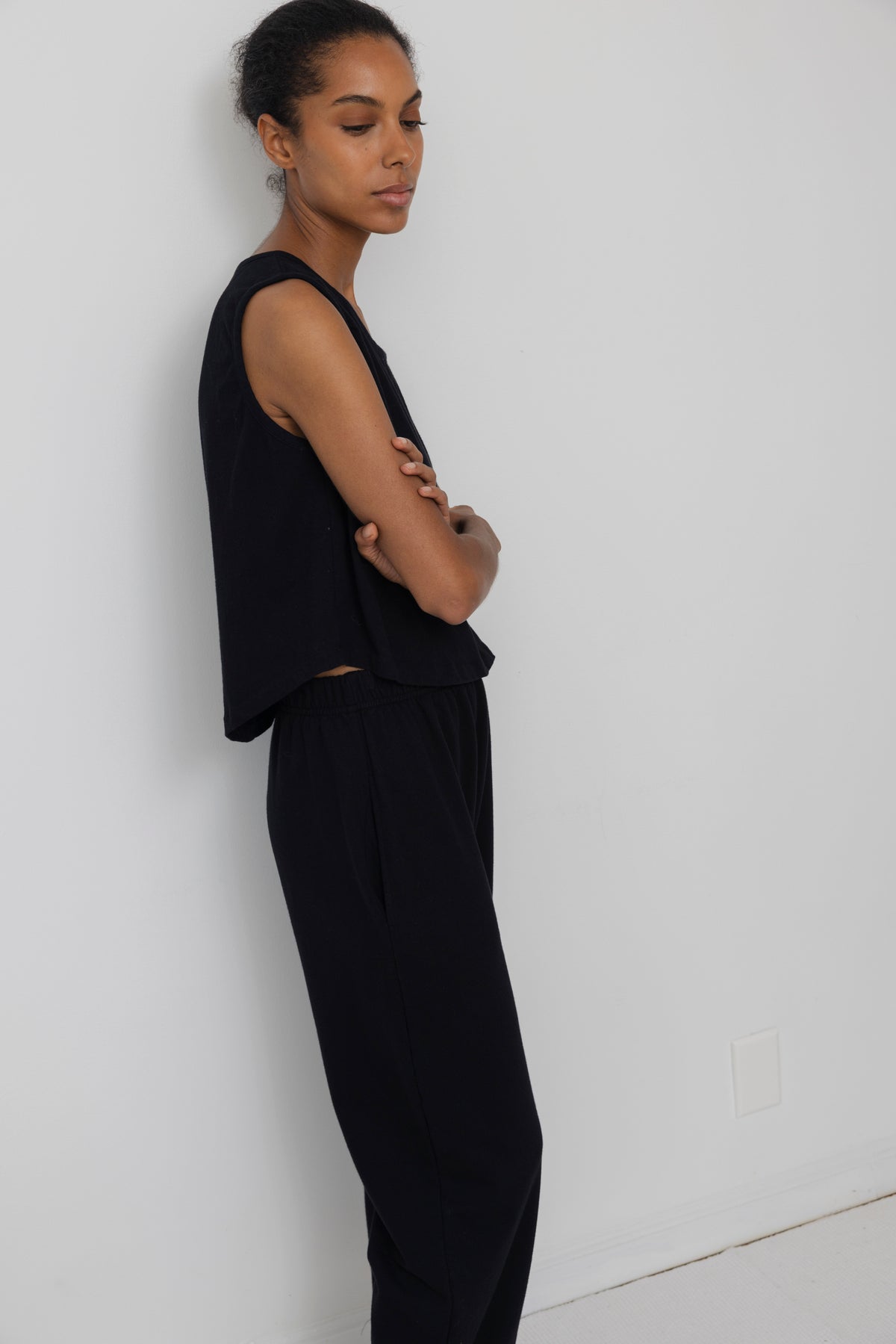 Wide Tank : Black
