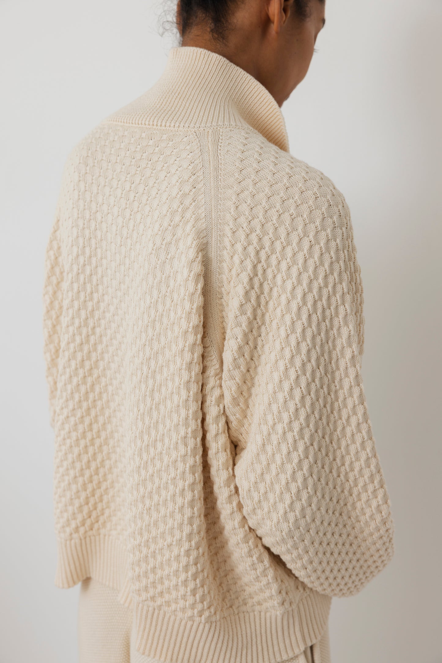 Textured Cardigan : Natural