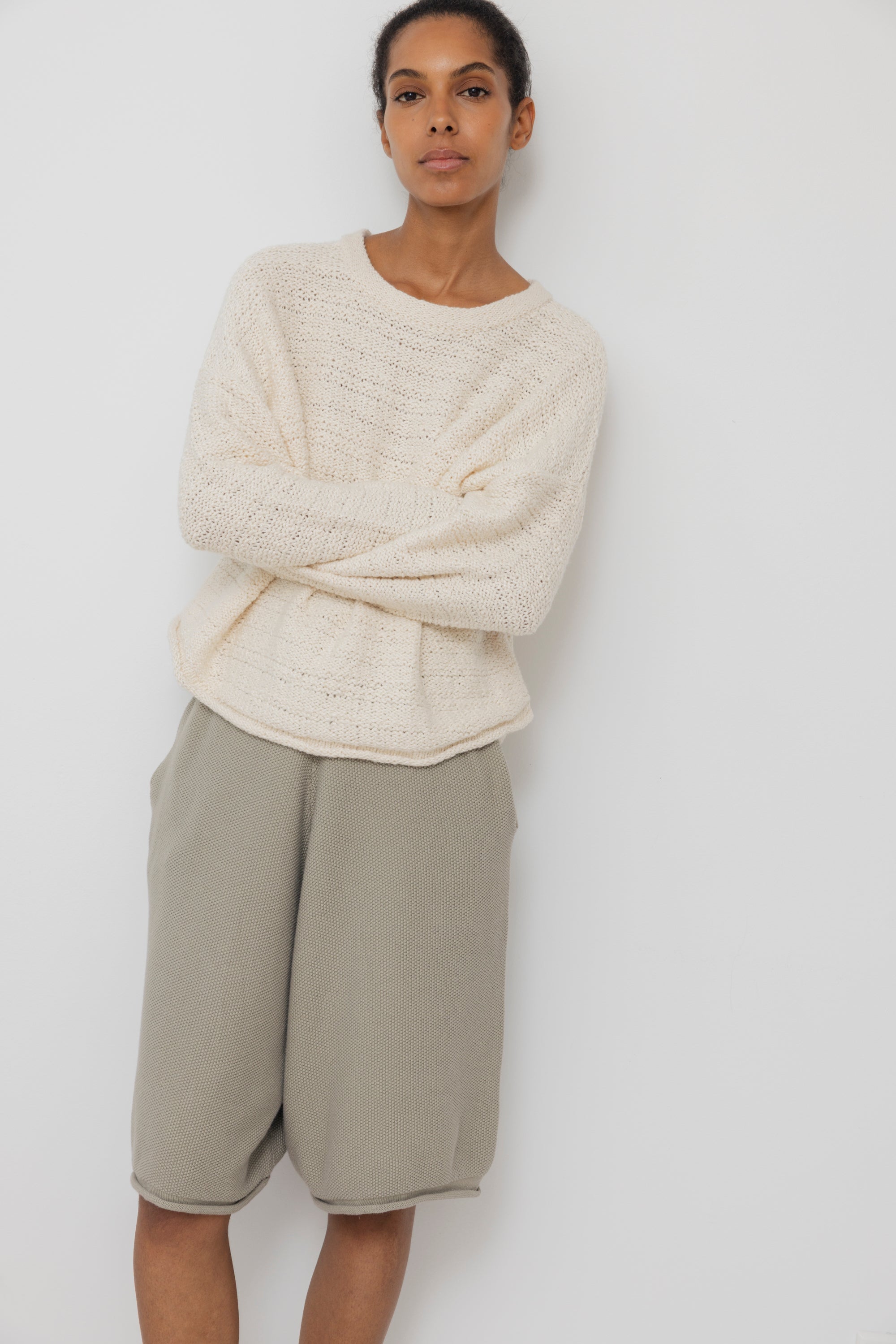 Loose Pullover : Natural