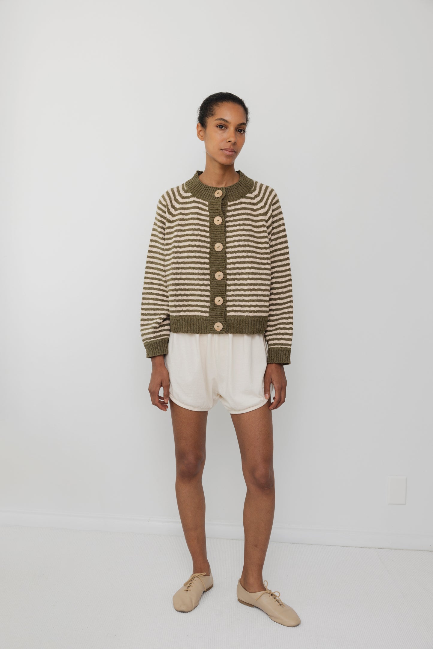 Striped Bomber : Olive