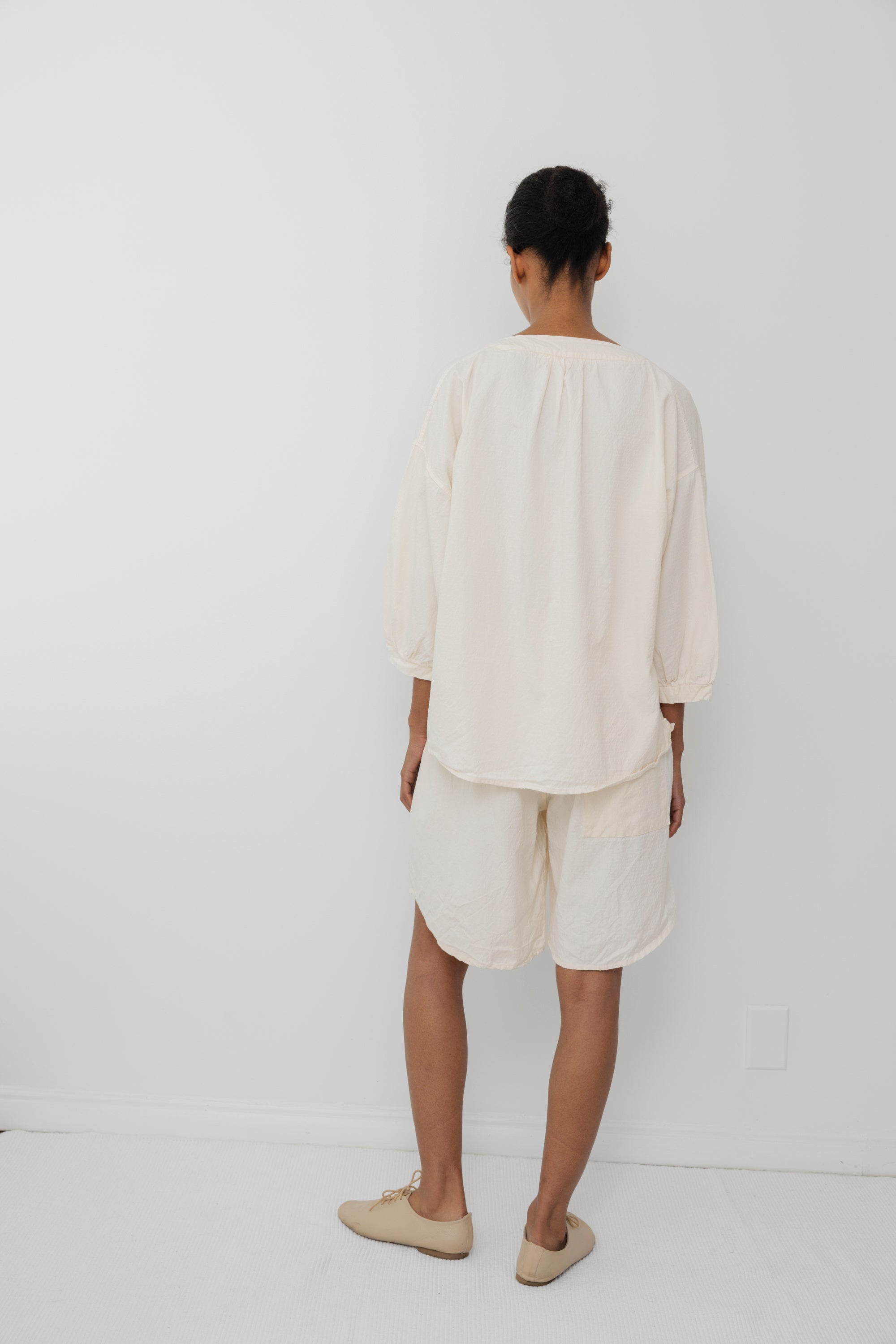 Woven Popover : Natural