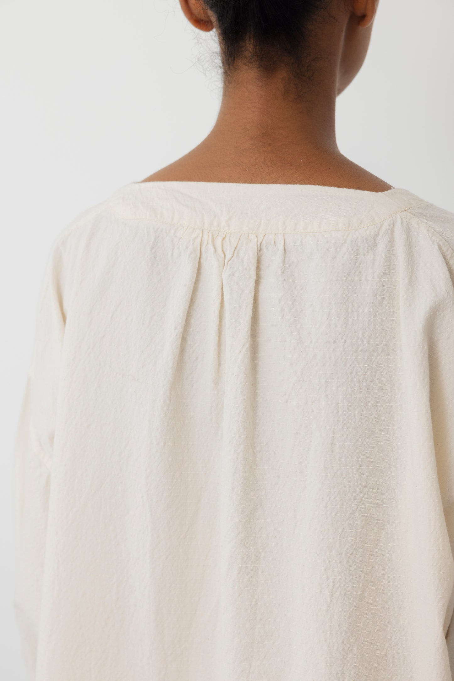 Woven Popover : Natural